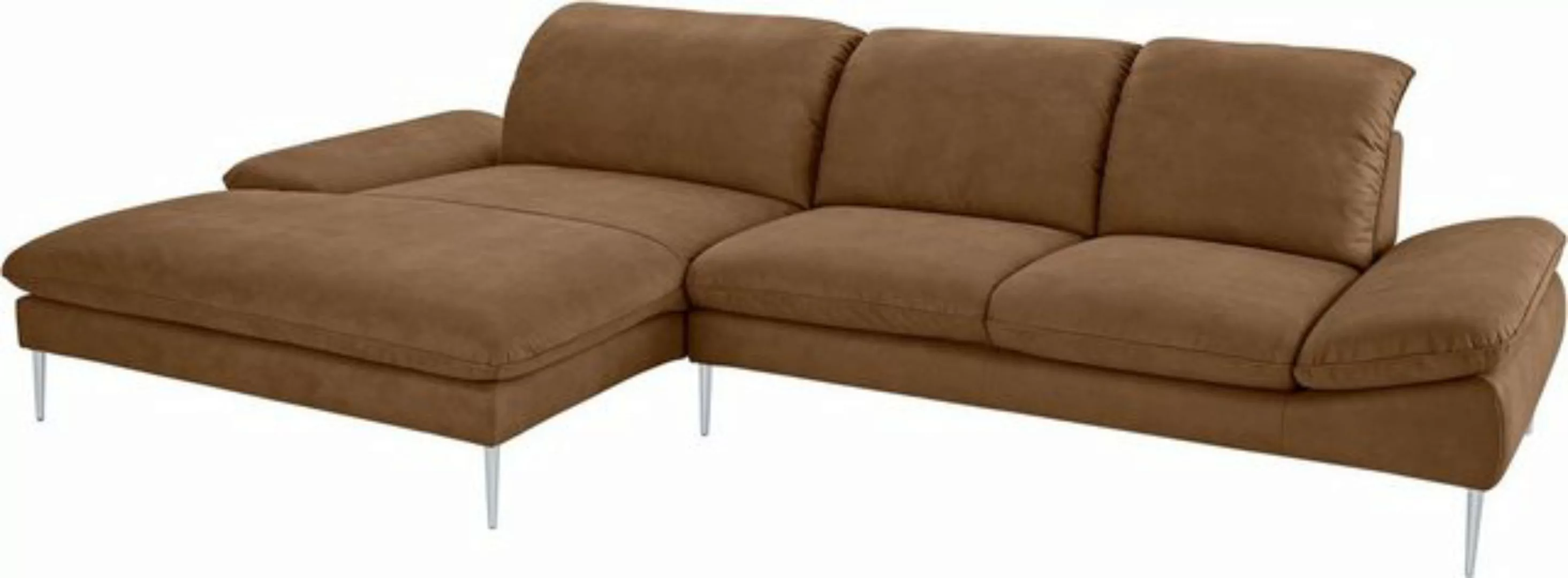 W.SCHILLIG Ecksofa enjoy&MORE, mit Sitztiefenverstellung, Füße silber matt, günstig online kaufen