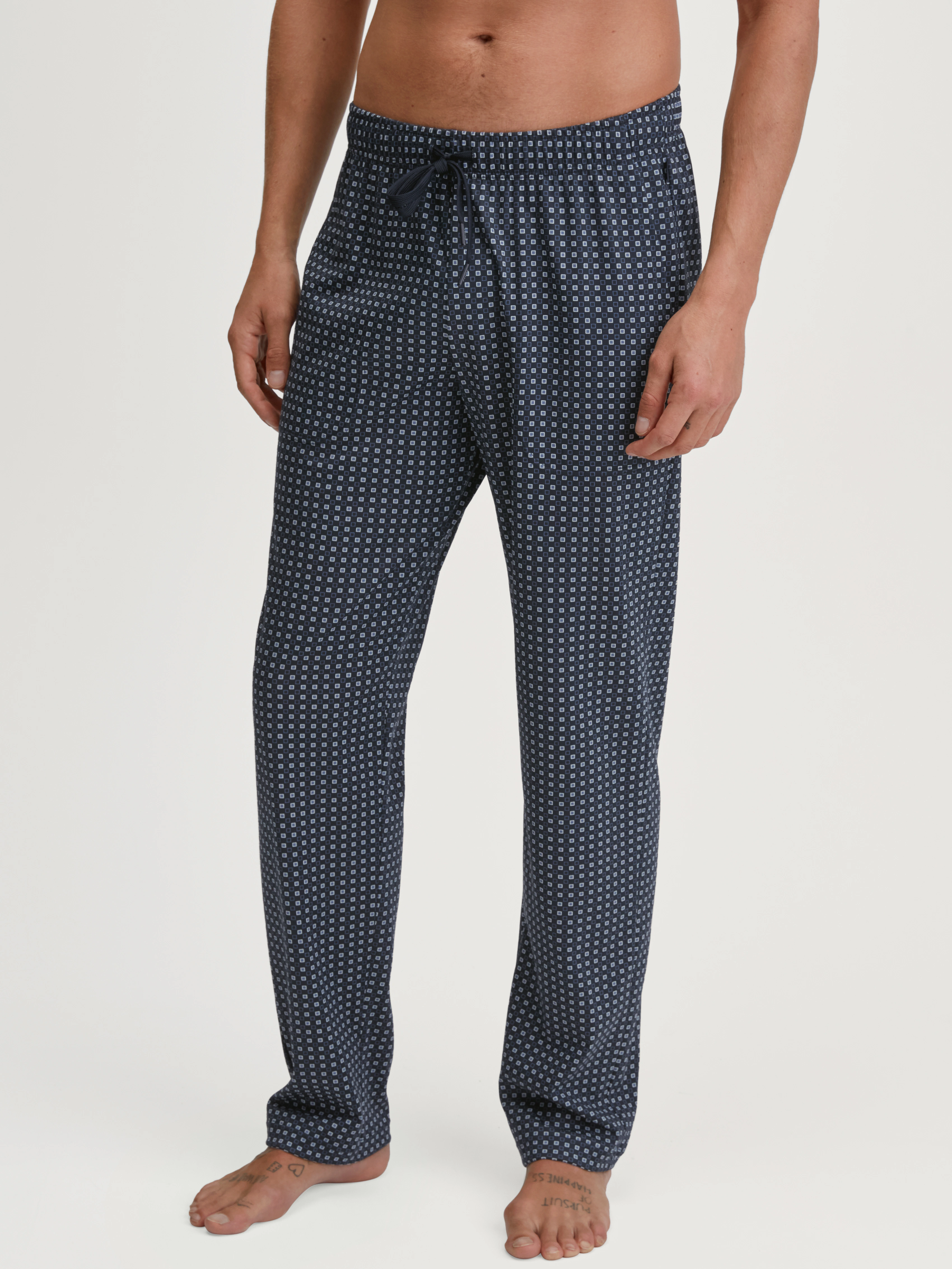 CALIDA Pyjamahose "Remix Basic Sleep", lockerer gerader Schnitt, Gummibund, günstig online kaufen
