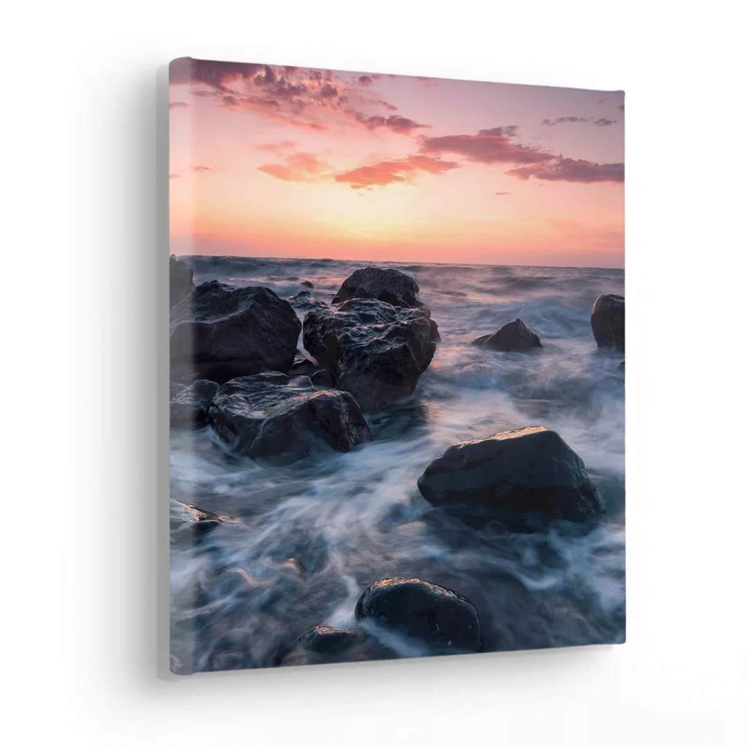 Komar Leinwandbild "Keilrahmenbild - Calm Current - Größe 30 x 30 cm", Baum günstig online kaufen