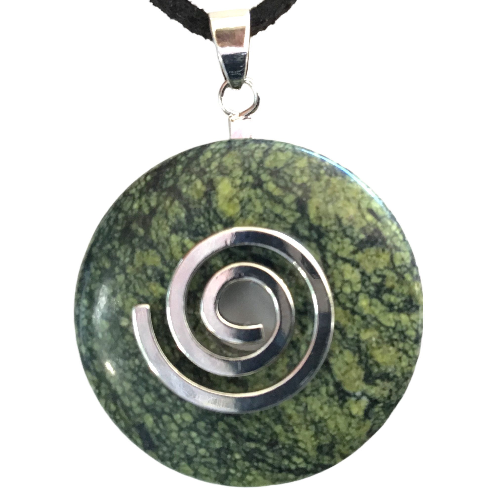 Steinfixx® Lange Kette echter Edelsteindonut 30 günstig online kaufen