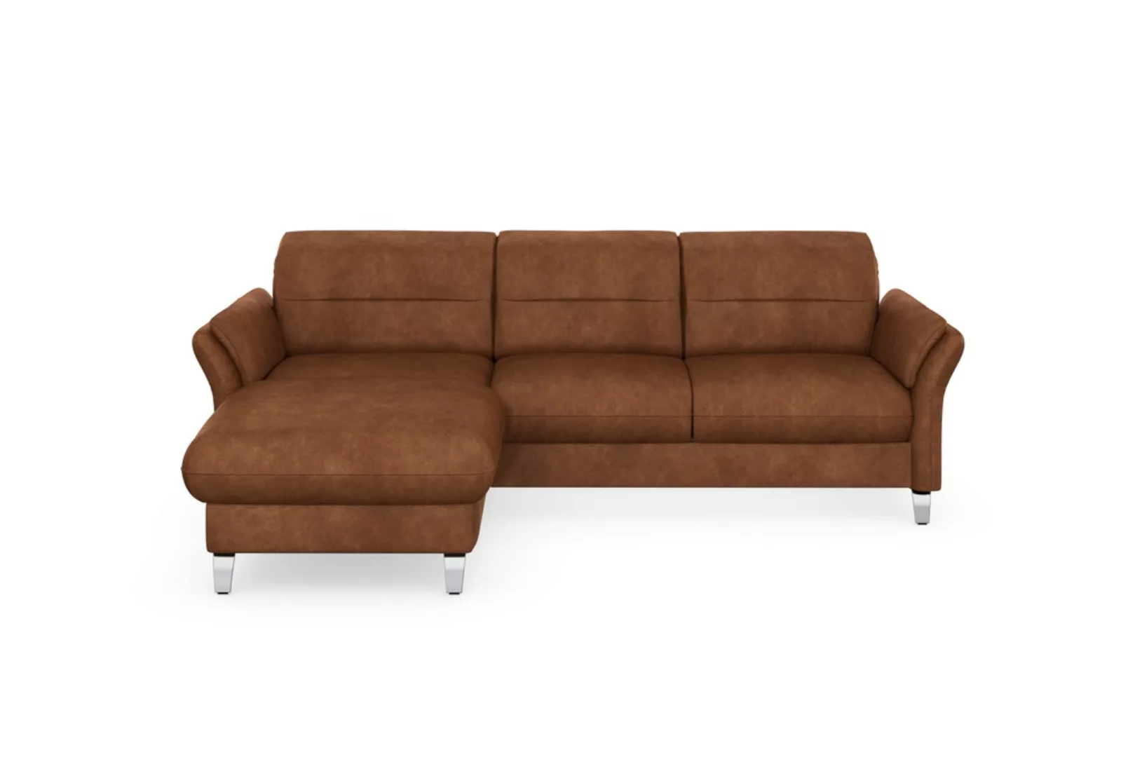sit&more Ecksofa "Grenoble L-Form mit Federkern", wahlweise mit Bettfunktio günstig online kaufen
