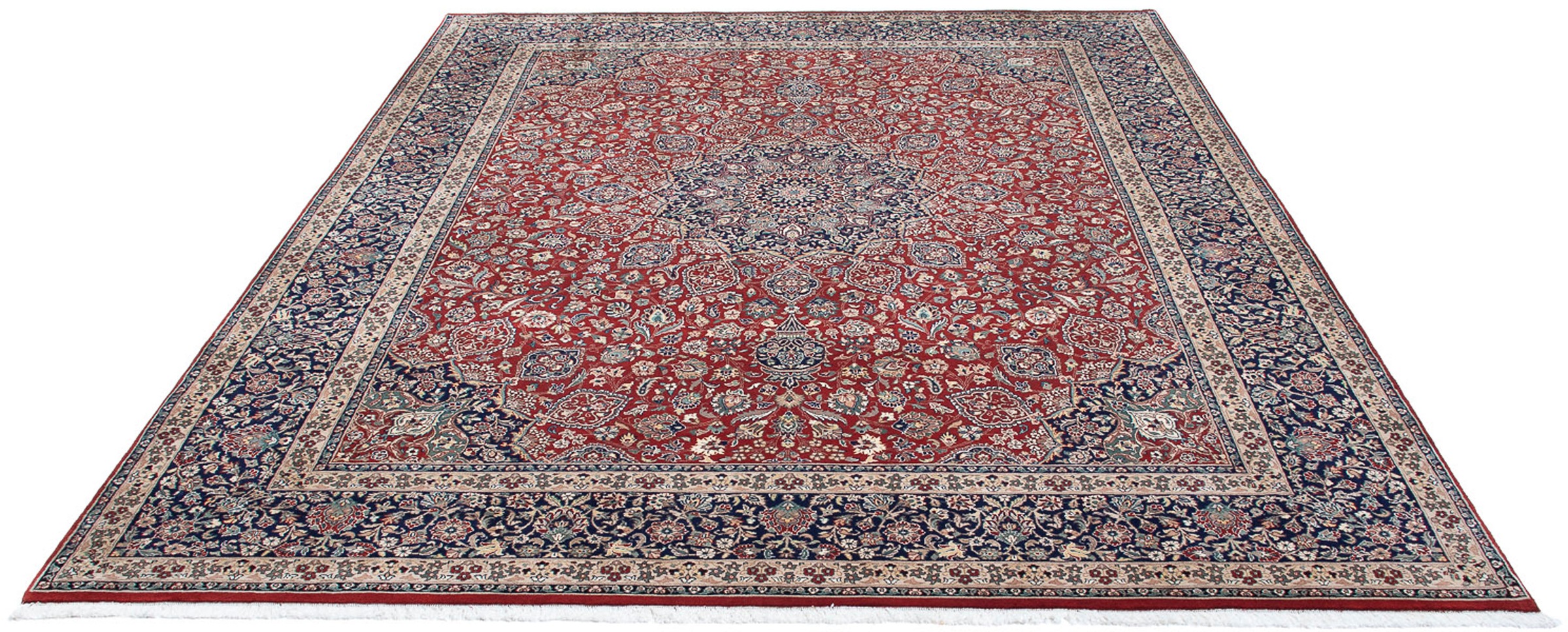 morgenland Orientteppich »Ziegler - Modern - 306 x 241 cm - dunkelrot«, rec günstig online kaufen