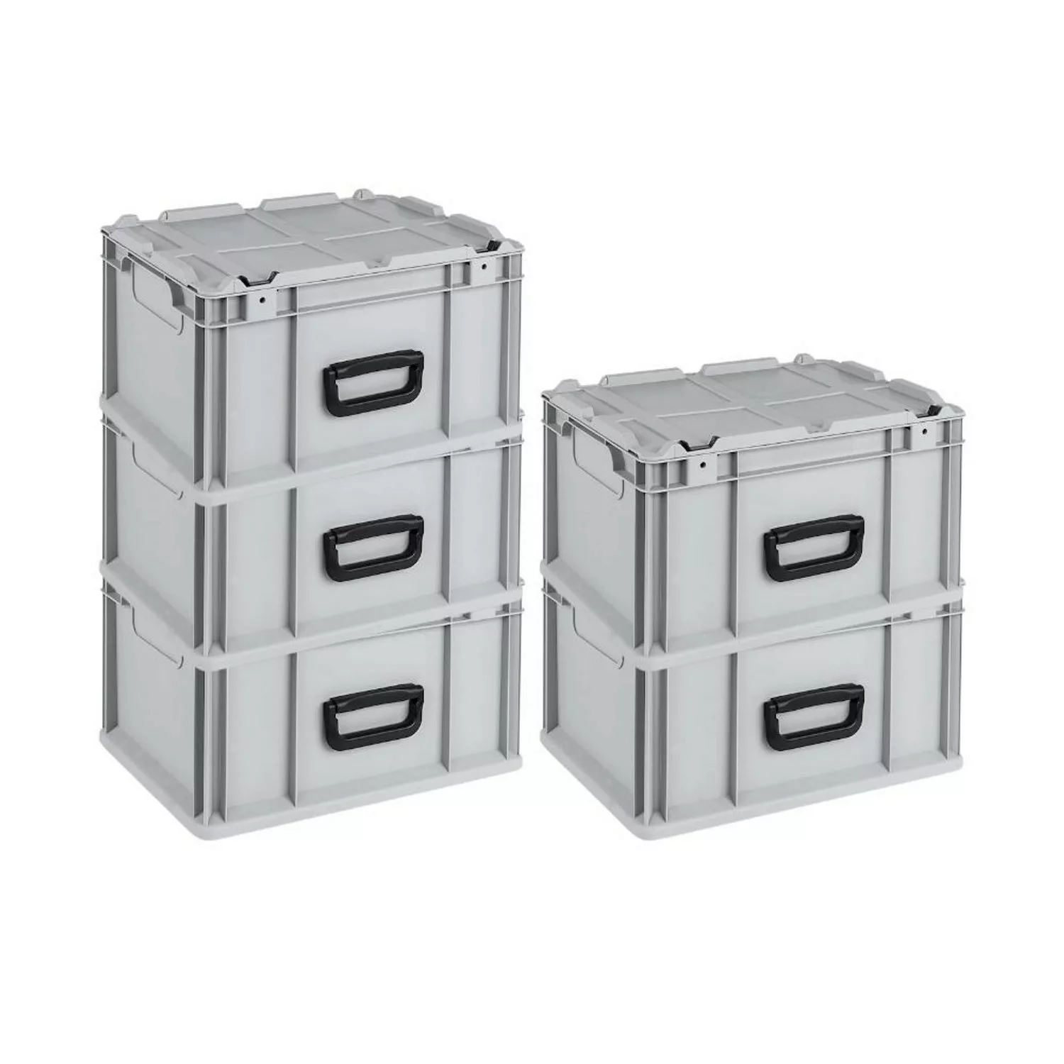 PROREGAL Spar Set 5x Eurobox Nextgen Portable HxBxT 23,5 x 30 x 40 cm 20 Li günstig online kaufen