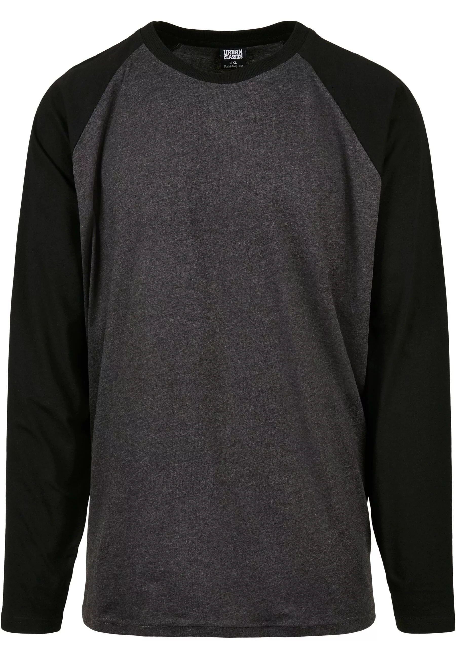 URBAN CLASSICS Longsleeve "Urban Classics Herren Raglan Contrast LS" günstig online kaufen