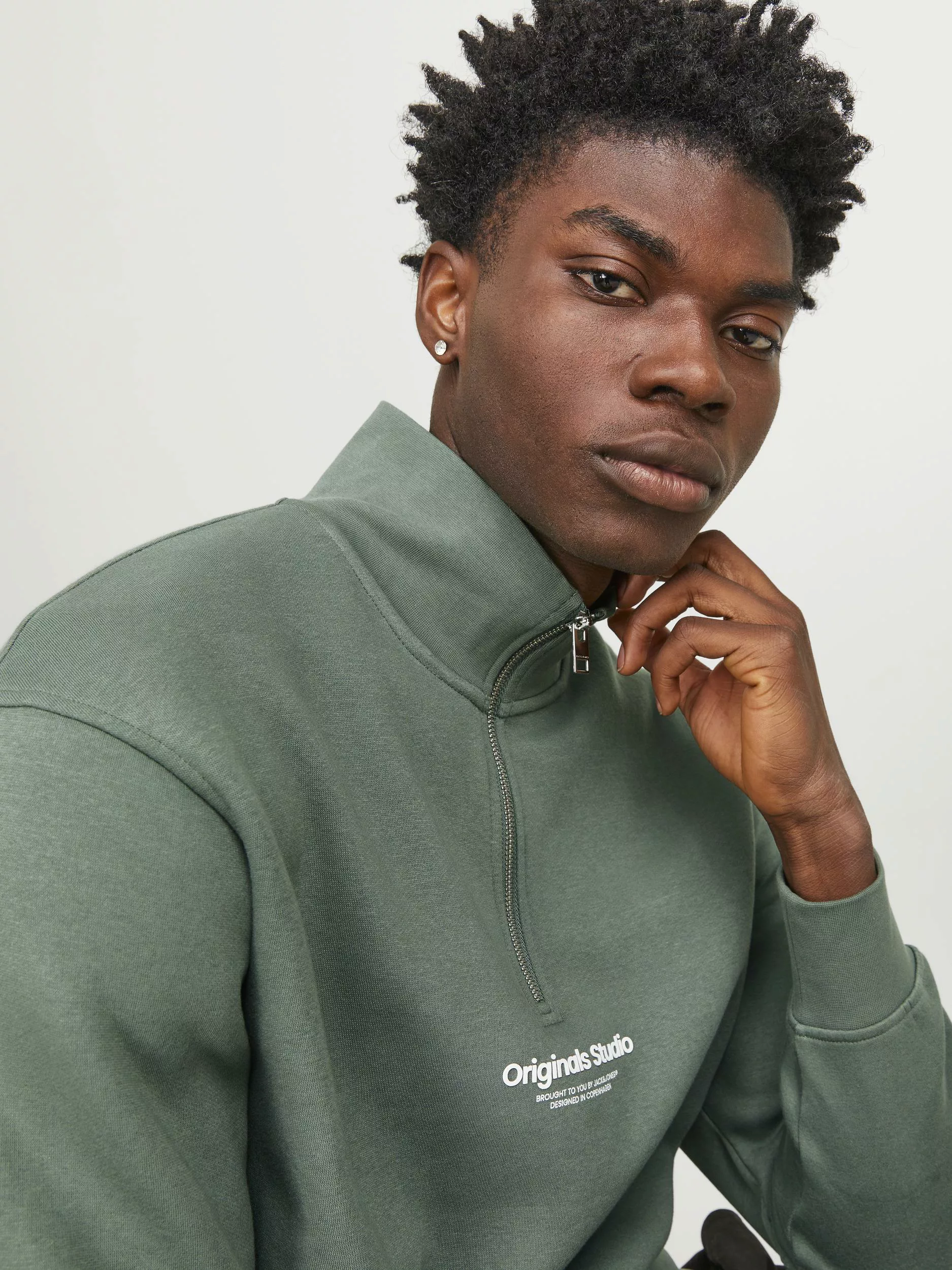 Jack & Jones Sweatshirt "JORVESTERBRO SWEAT QUARTER ZIP HN NOOS" günstig online kaufen