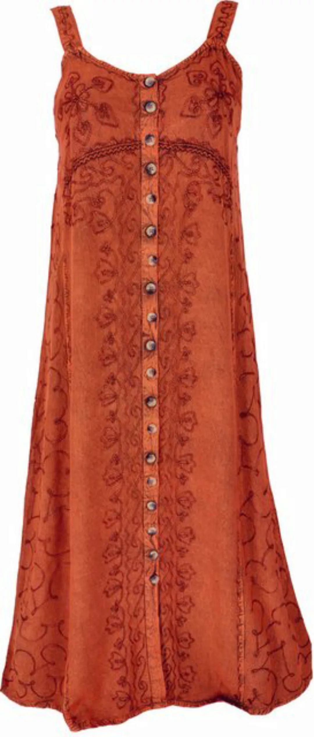 Guru-Shop Midikleid Besticktes Boho Sommerkleid, indisches Hippie.. alterna günstig online kaufen