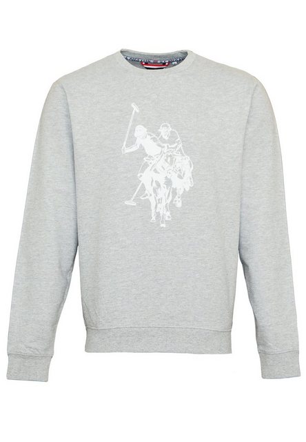 U.S. Polo Assn Sweatshirt Sweatshirt DBH Pullover ohne Kapuze (1-tlg) günstig online kaufen