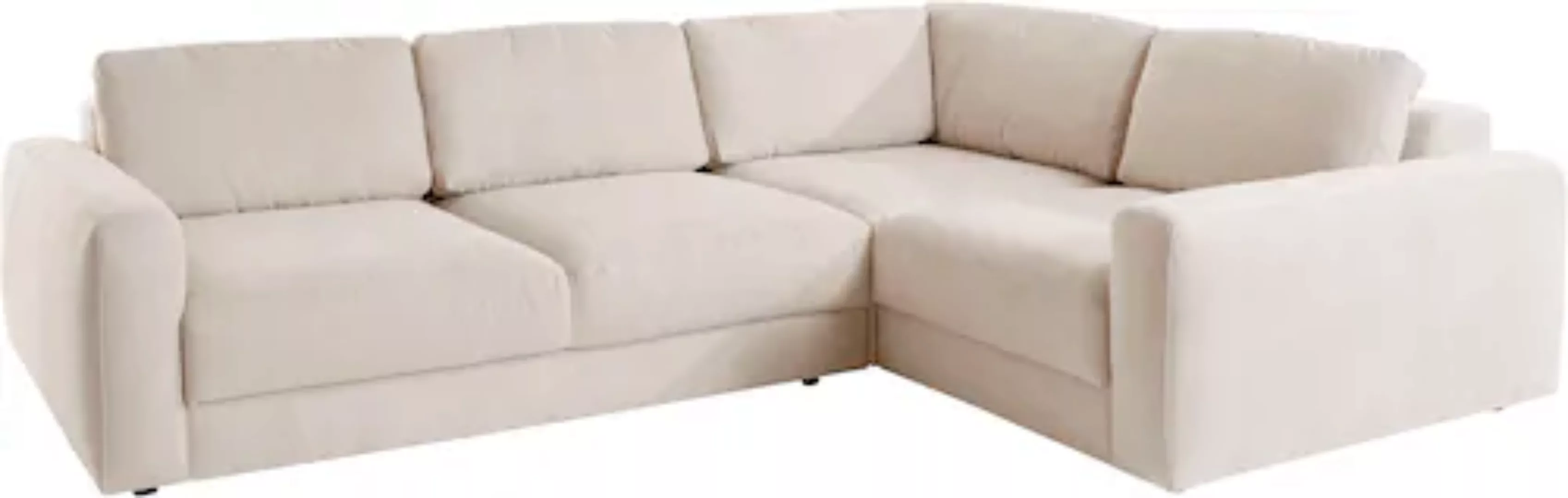 Places of Style Ecksofa »Bloomfield, L-Form«, extra tiefe Sitzfläche, wahlw günstig online kaufen