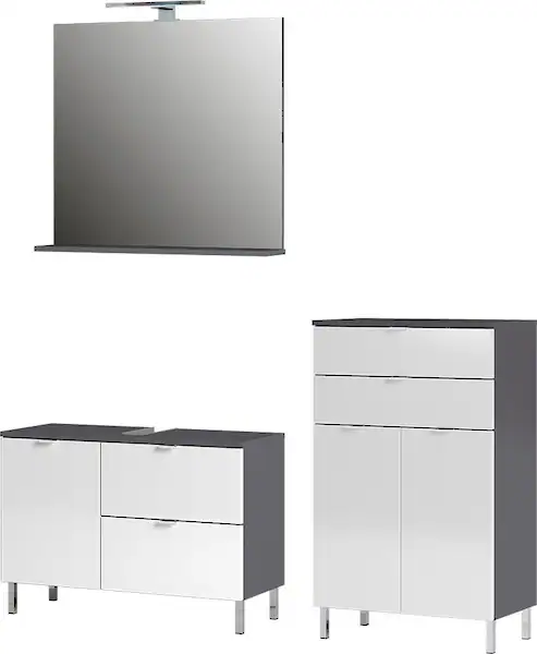 GERMANIA Badmöbel-Set "GW-Mauresa", (Set, 3 St.) günstig online kaufen
