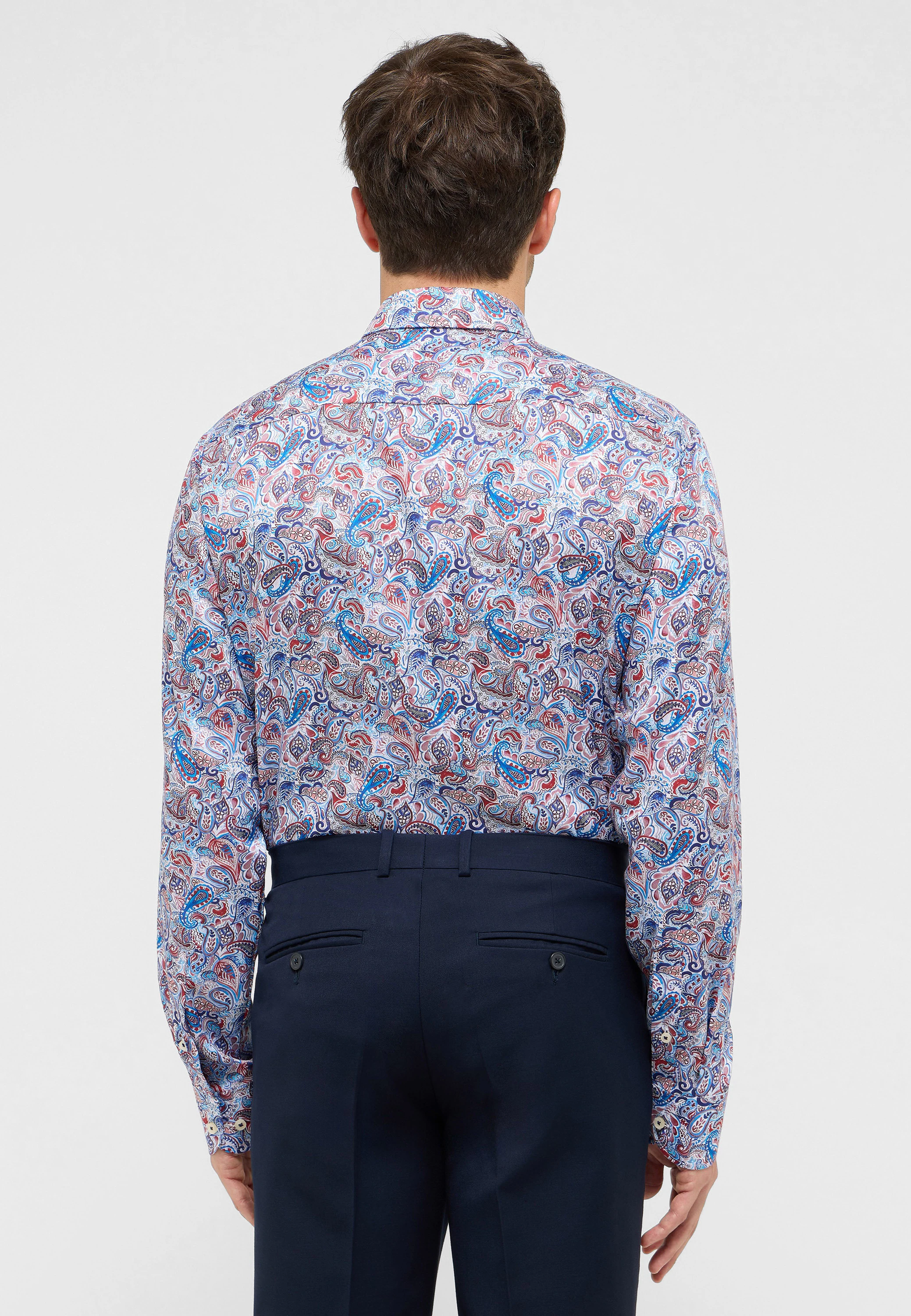 Eterna Langarmhemd "SLIM FIT", EASY IRON (bügelleicht) günstig online kaufen