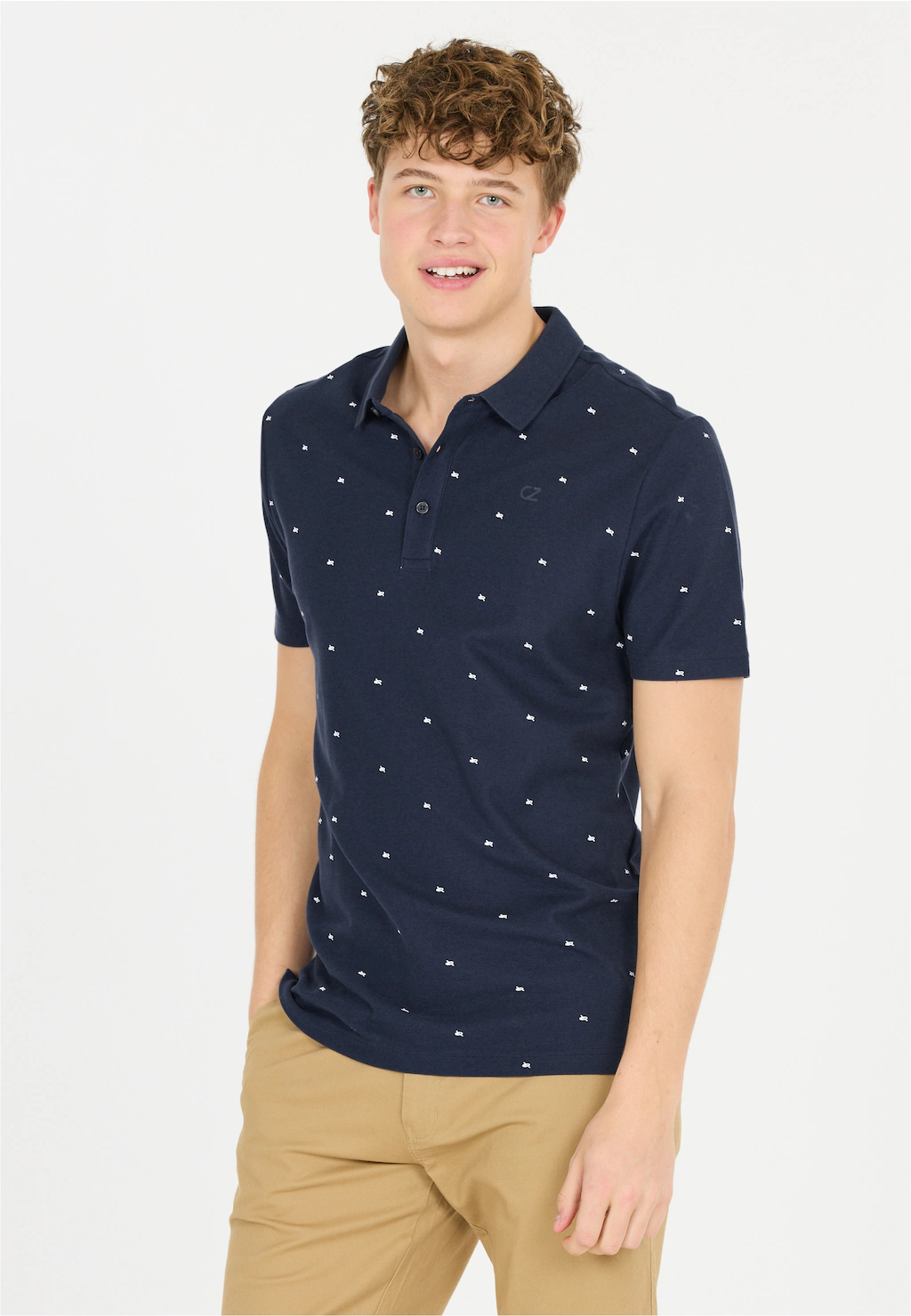 CRUZ Langarm-Poloshirt "Ashbur", mit Baumwoll-Touch und lässiger Optik günstig online kaufen