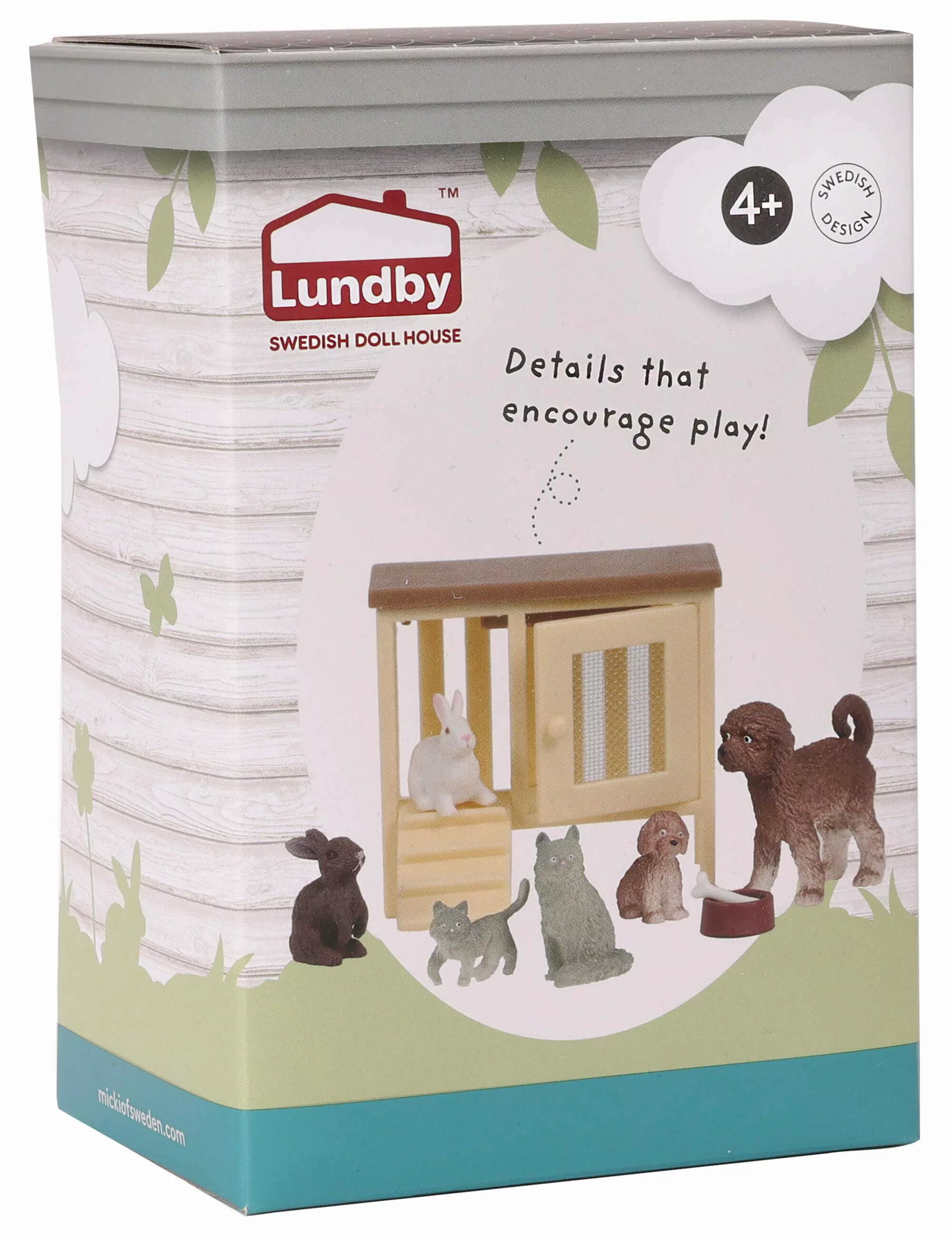 Lundby Puppenhausmöbel Puppenhauszubehör Haustierset (9 Teile, günstig online kaufen