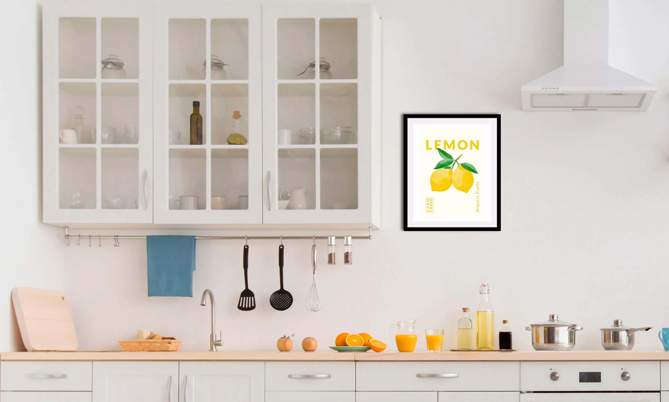 queence Bild "Lemon", (1 St.), gerahmt günstig online kaufen