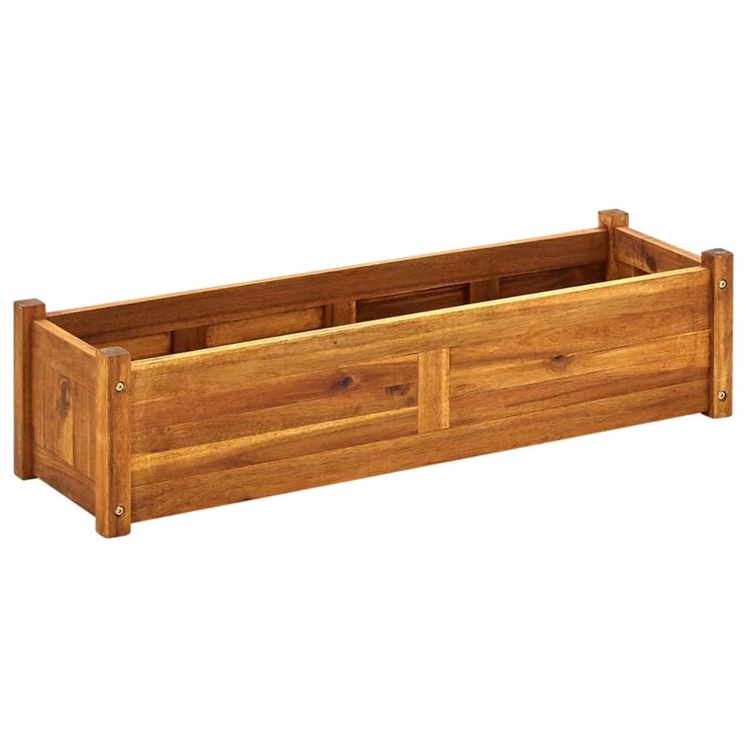 Garten-hochbeet Akazienholz 100x30x25 Cm günstig online kaufen