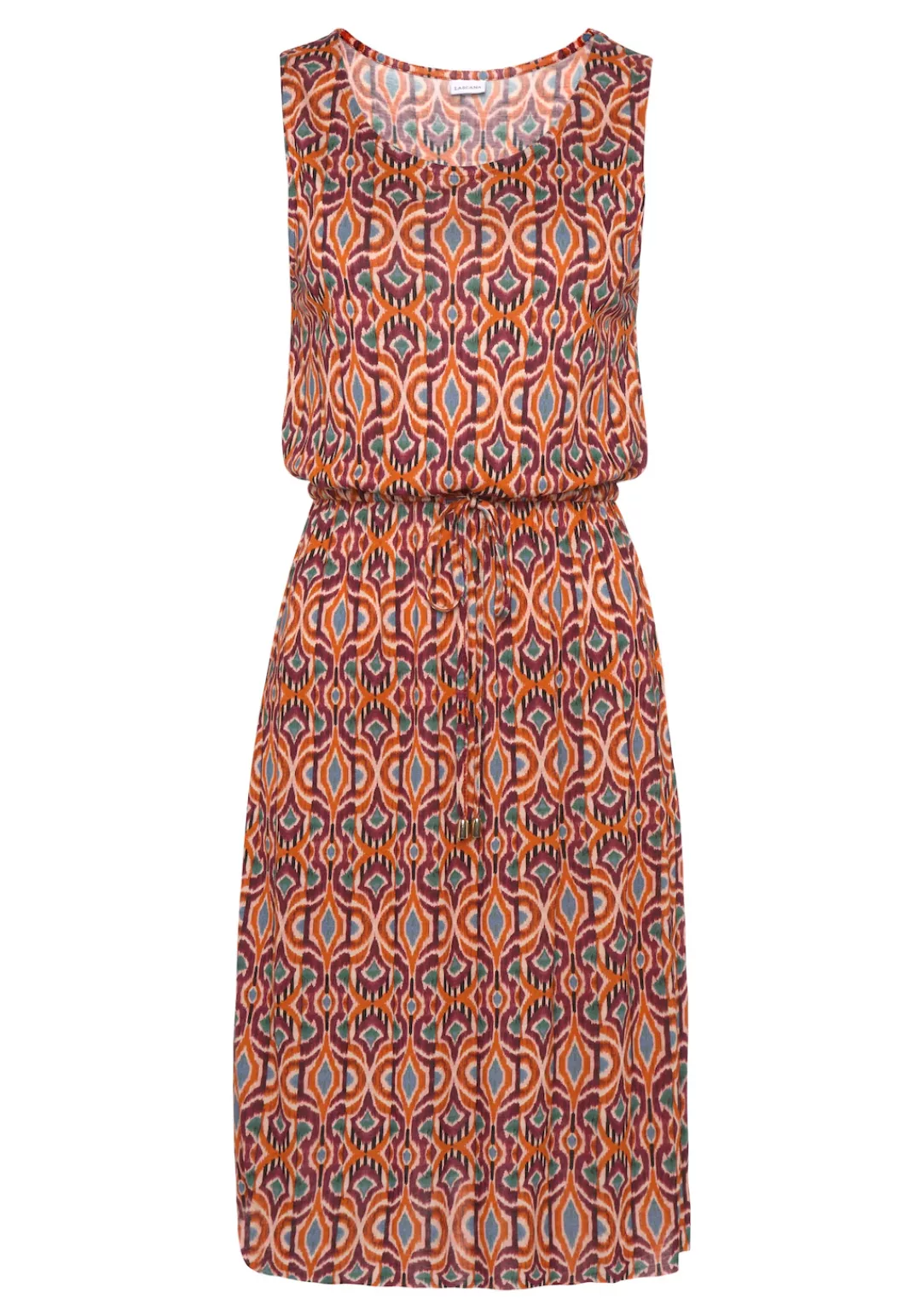 LASCANA Jerseykleid mit Ethnodruck, leichtes Sommerkleid, Strandkleid günstig online kaufen