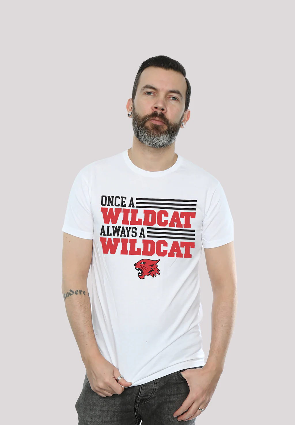 F4NT4STIC T-Shirt "Disney High School Musical Wildcat", Herren,Premium Merc günstig online kaufen