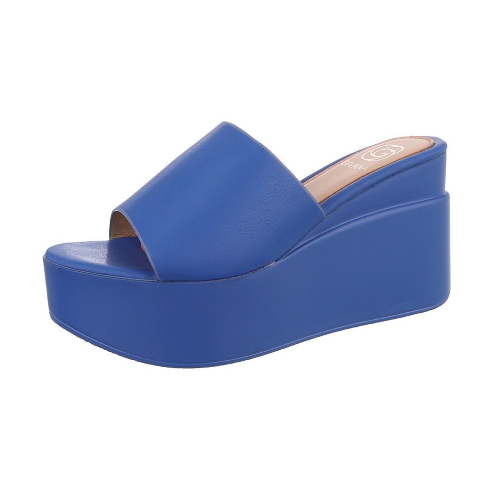Ital-Design Damen Mules Freizeit Plateausandaletten (86704181) günstig online kaufen