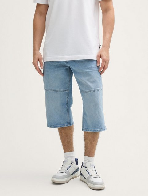 TOM TAILOR Relax-fit-Jeans TTMORRIS Relaxed Overknee Jeans Shorts günstig online kaufen