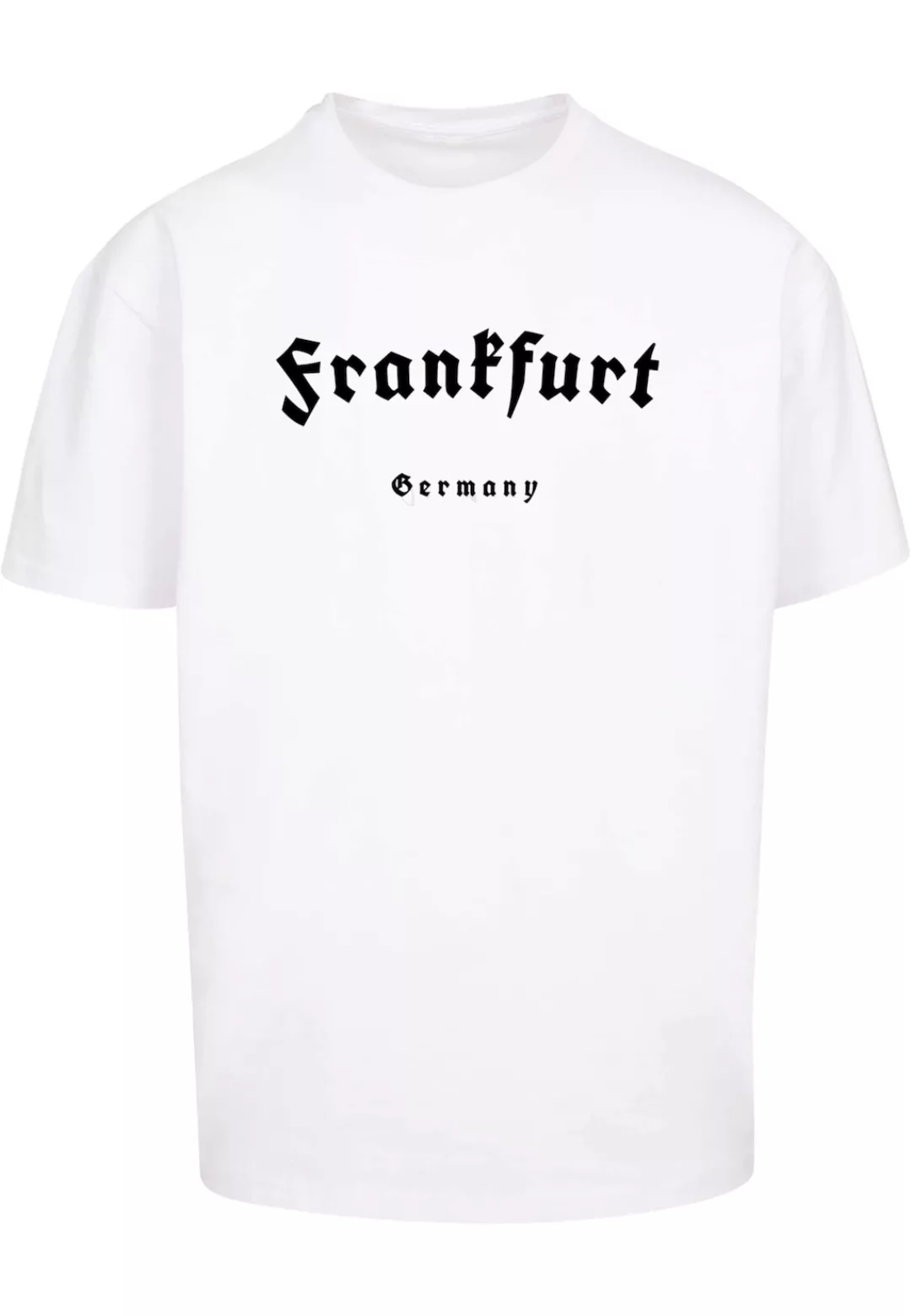 Merchcode T-Shirt "Merchcode Herren Frankfurt Heavy Oversize Tee-BY102" günstig online kaufen