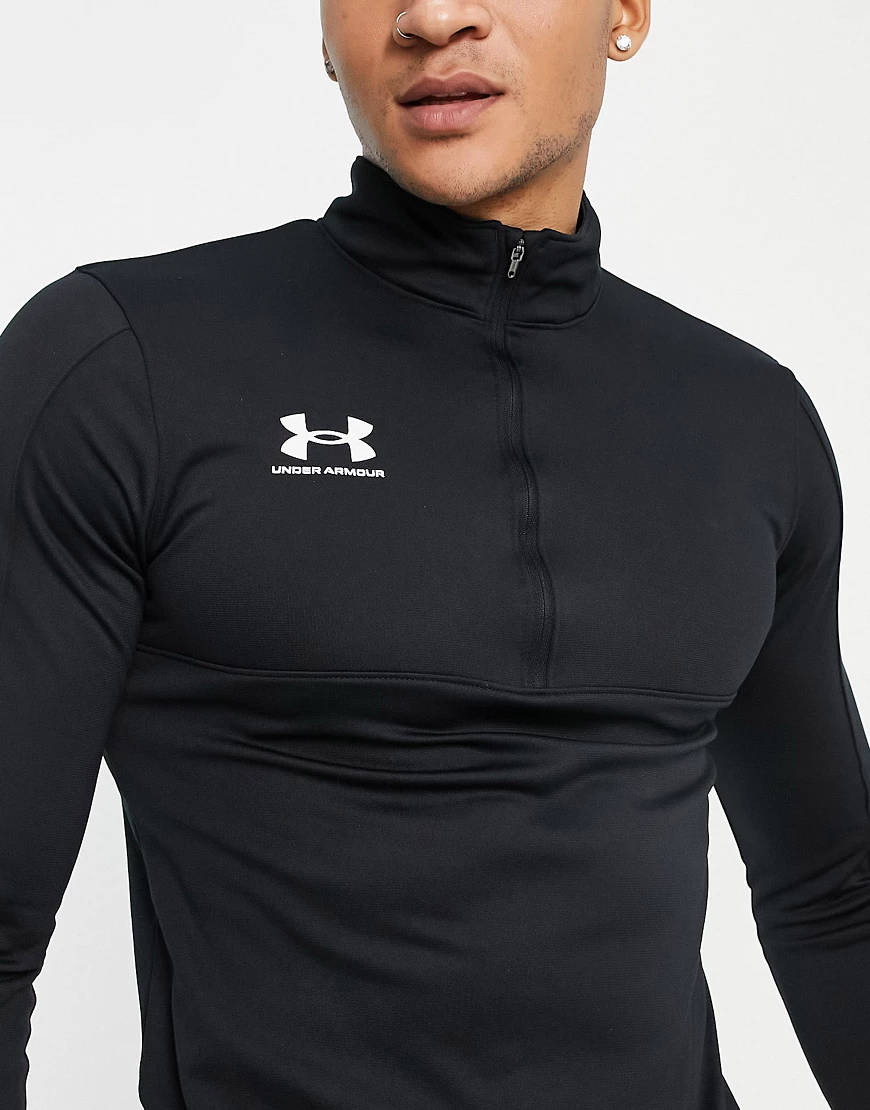 Under Armour – Football Challenger – Midlayer-Oberteil in Schwarz günstig online kaufen