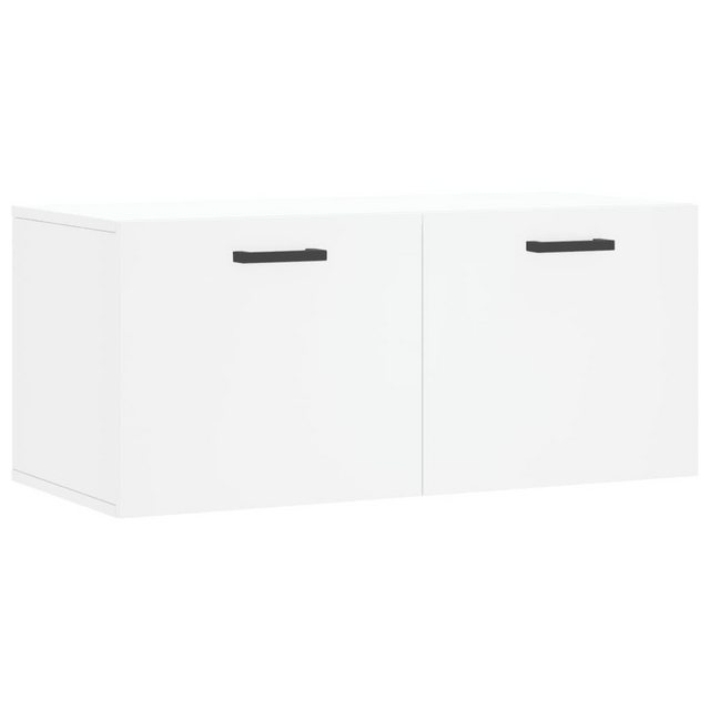 vidaXL Hängeschrank Wandschrank Hängeschrank Aufbewahrung Weiß 80x36,5x35 c günstig online kaufen