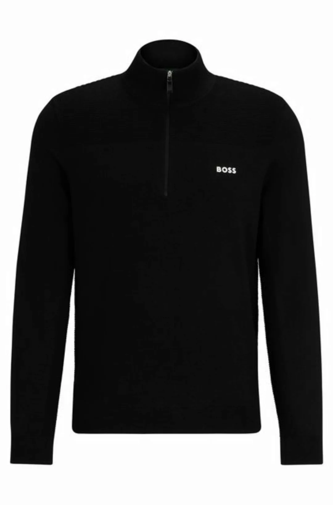 BOSS GREEN Strickpullover Momentum-X_QZ mit Reißverschluss günstig online kaufen