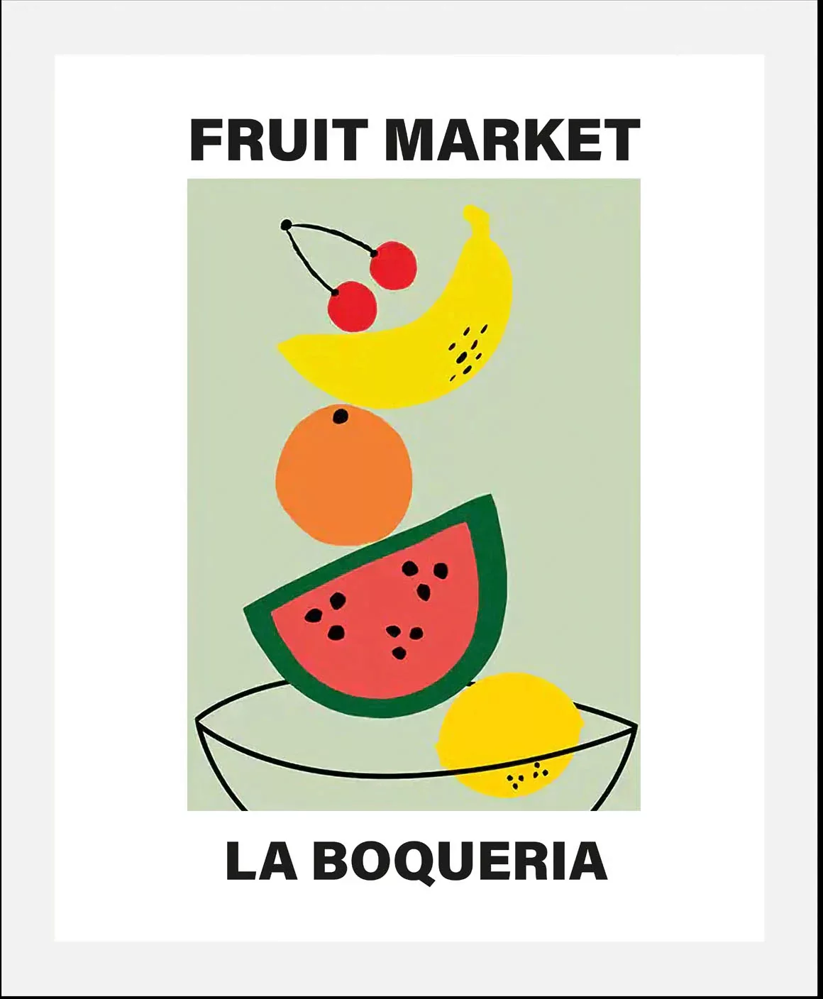 queence Bild »Fruit Market«, (1 St.), gerahmt günstig online kaufen