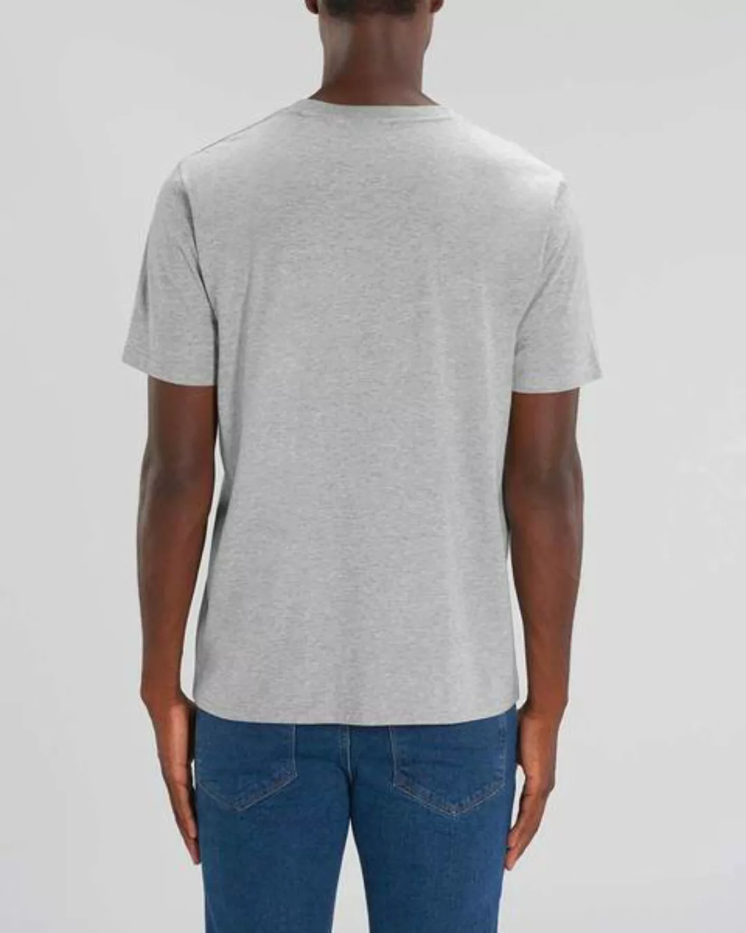 2er Pack Herren Schweres Bio T-shirt Männer, Premium Basic Shirt. günstig online kaufen