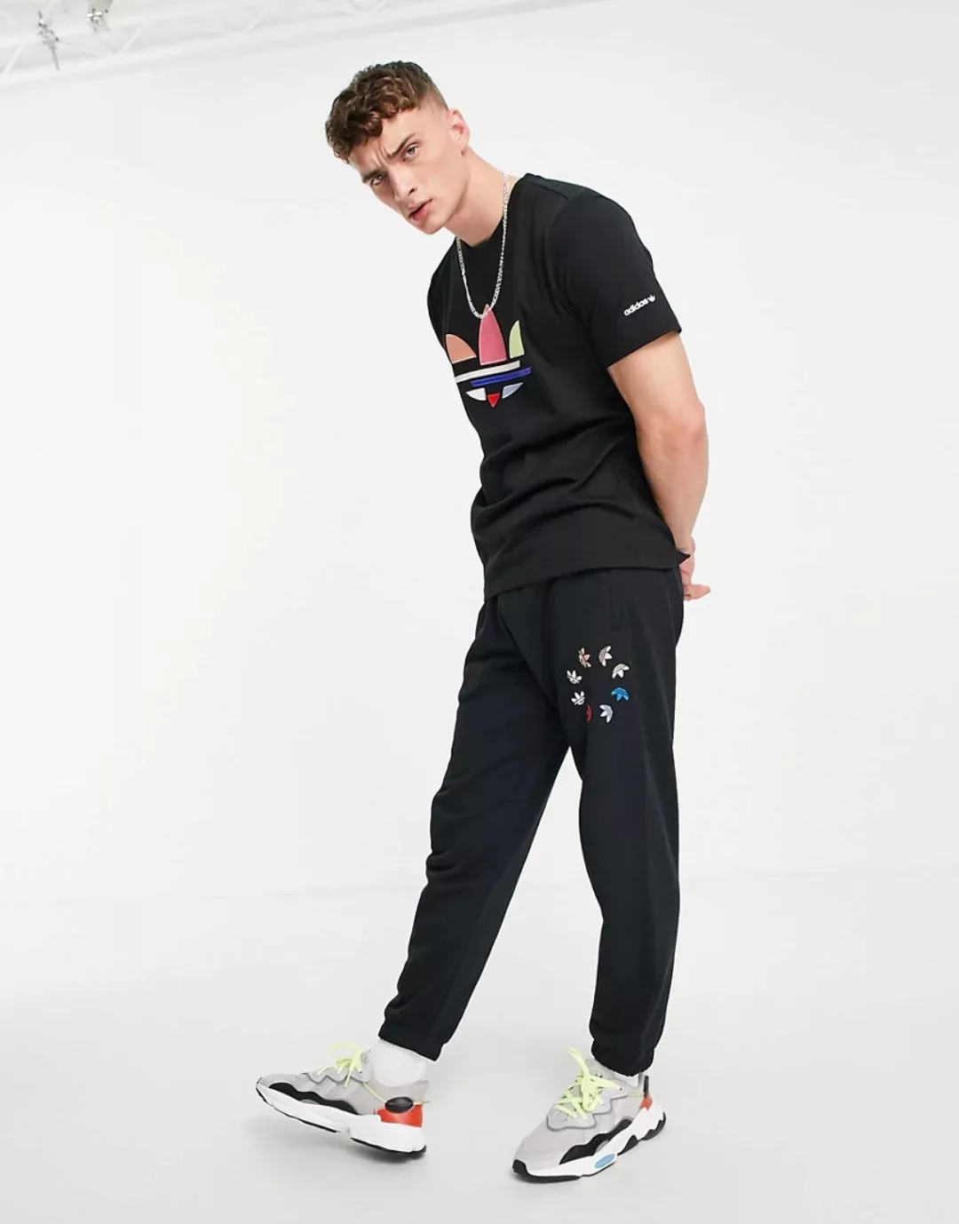 Adidas Originals St Hose S Black / Multicolor günstig online kaufen