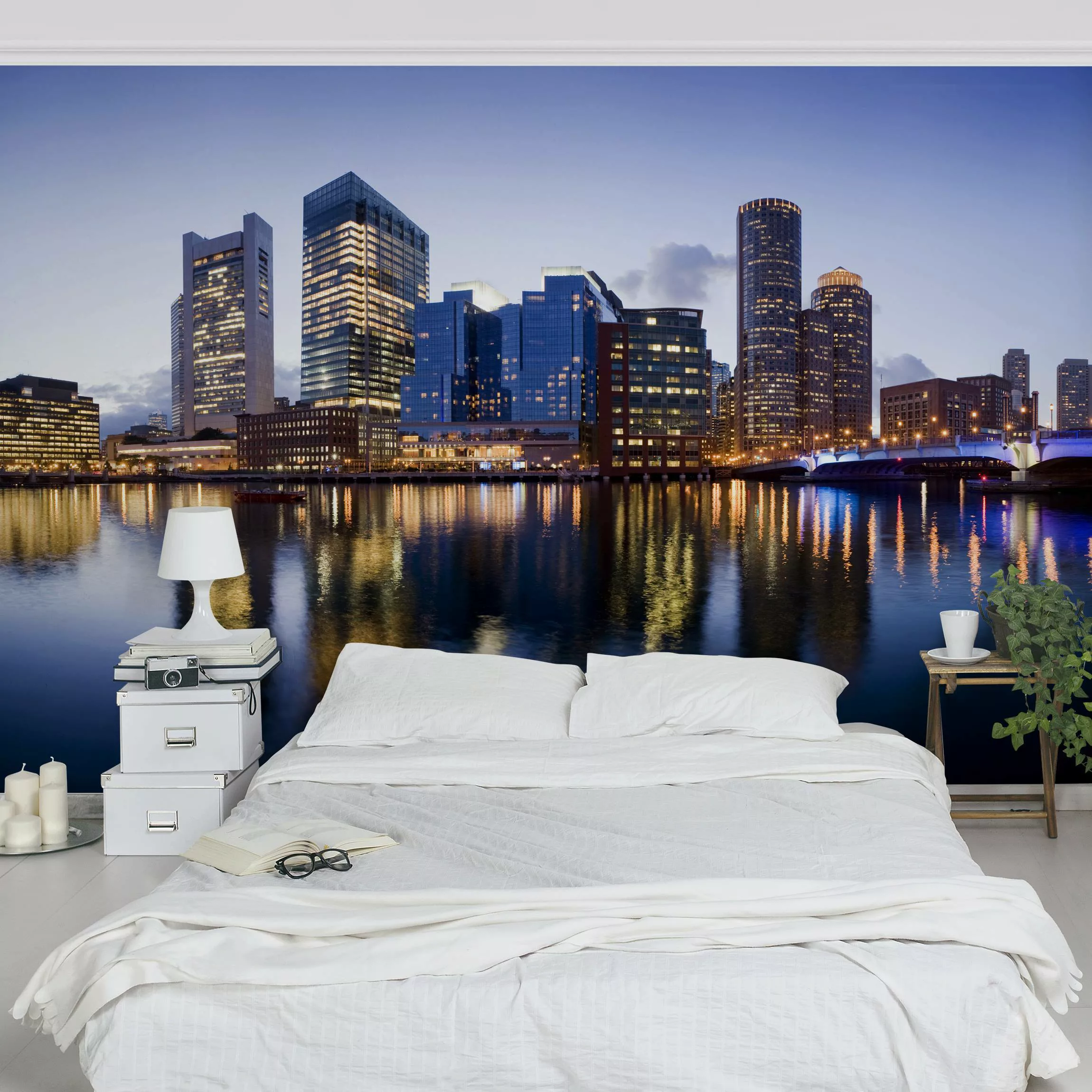 Fototapete Good Night Boston günstig online kaufen