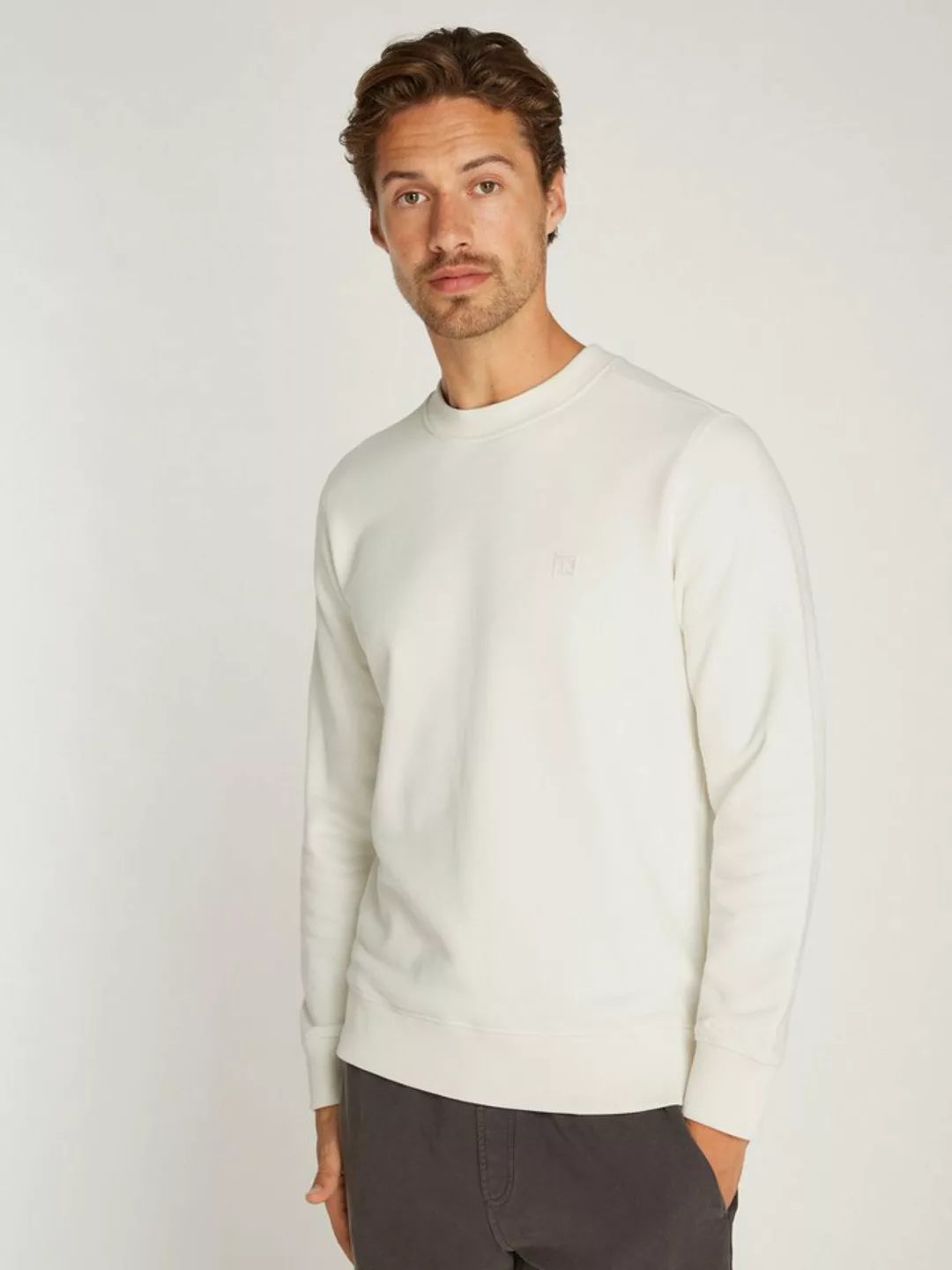 Calvin Klein Jeans Sweatshirt CK EMBRO BADGE CREW NECK günstig online kaufen