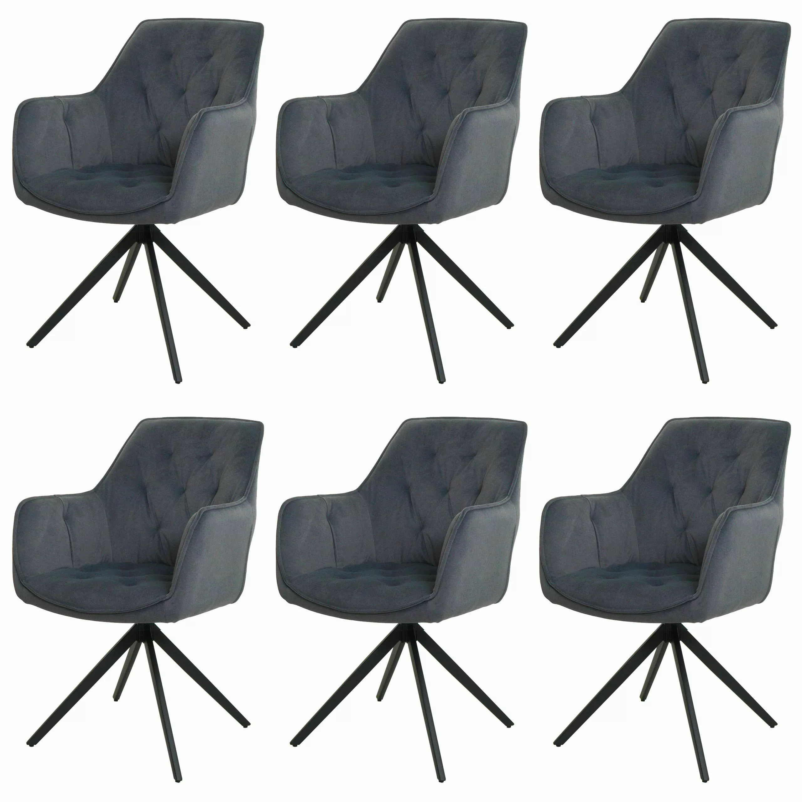 MCW Esszimmerstuhl MCW-L80-6 (6er-Set), Um 180° günstig online kaufen