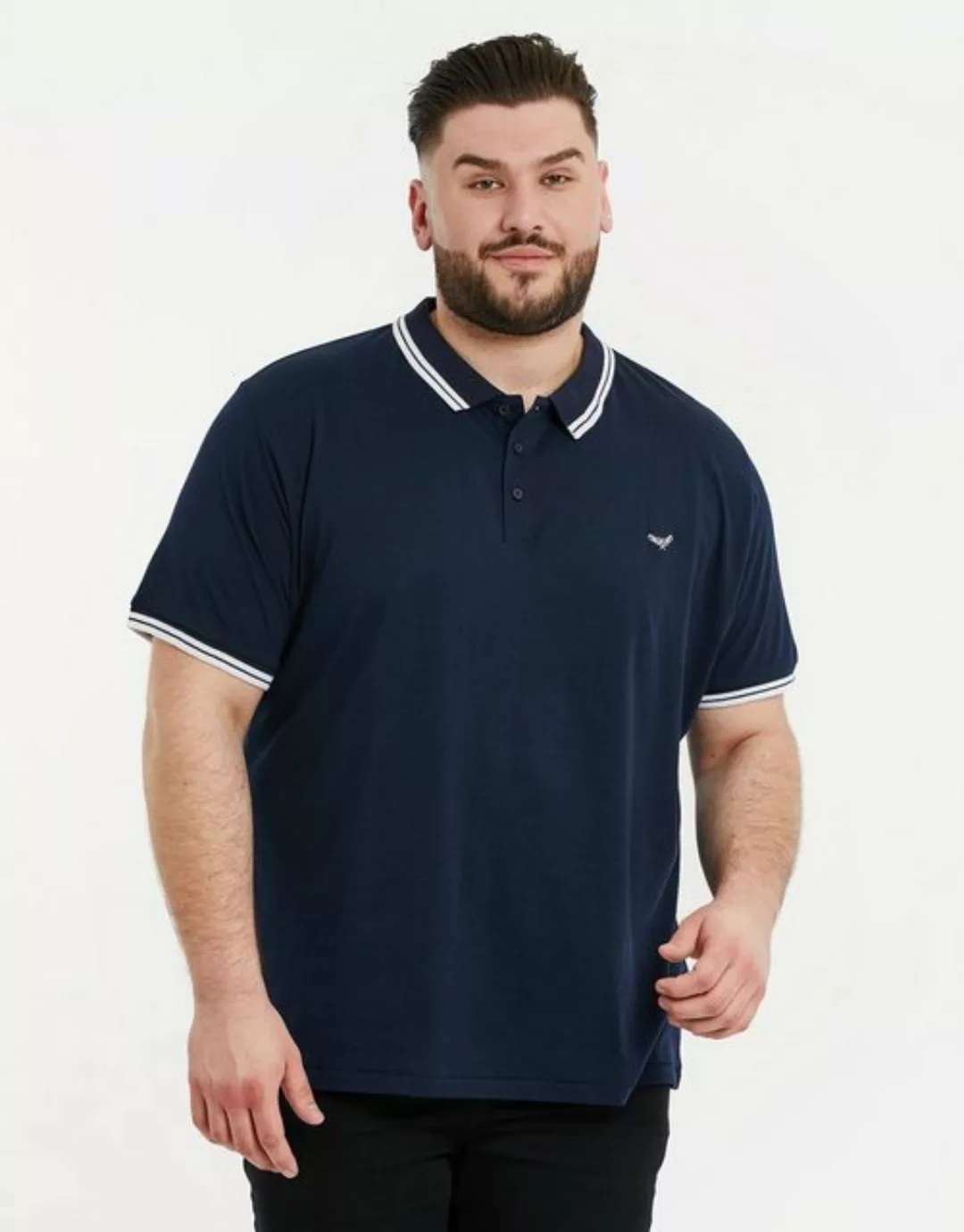 Threadbare Poloshirt Mens Polo Alfie 3PK - Pack B - Plus (3-tlg) günstig online kaufen