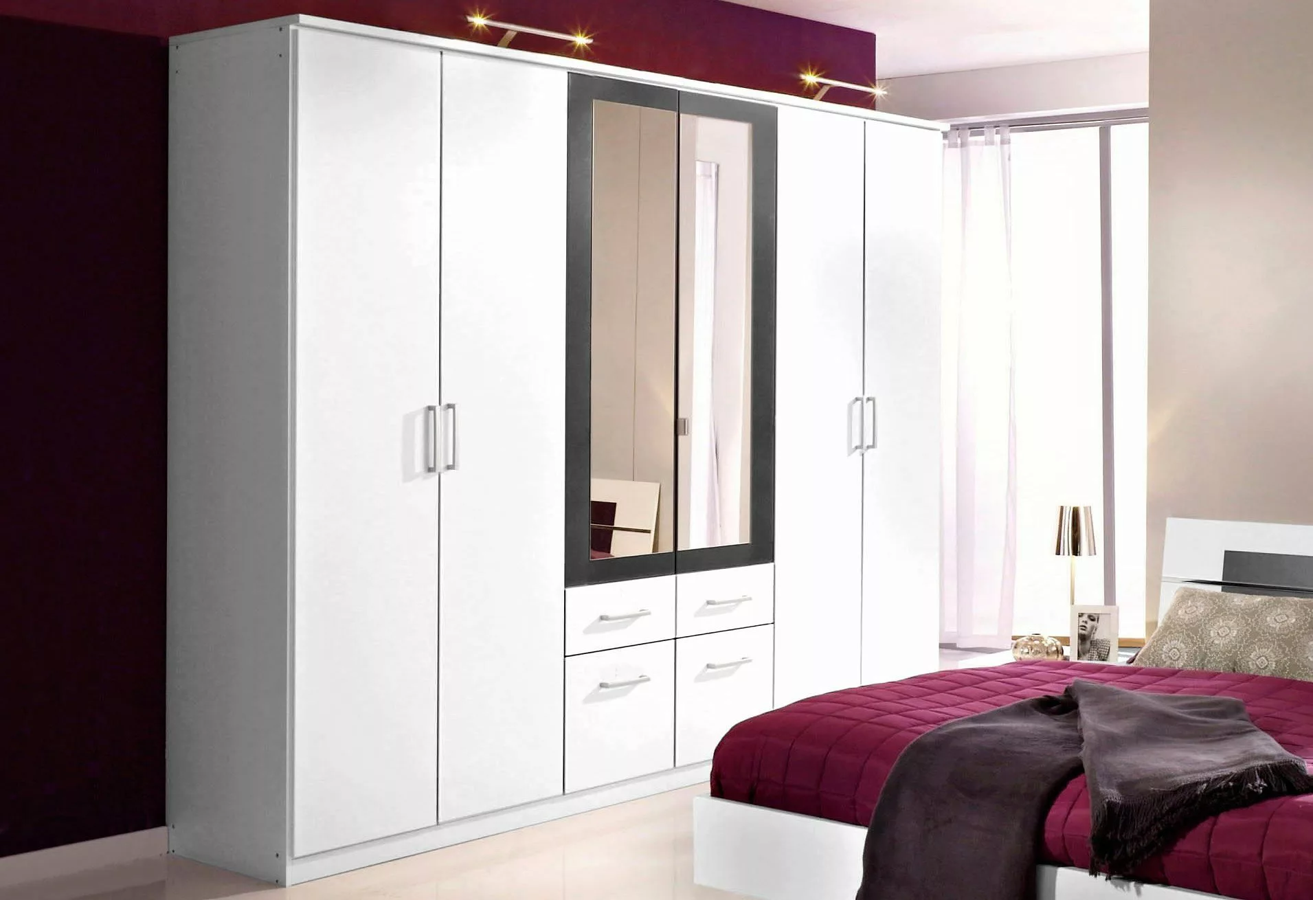 rauch Kleiderschrank "Drehtürenschrank Schrank Garderobe BURANO", mit Schub günstig online kaufen