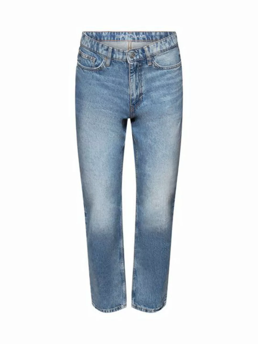 Esprit Straight-Jeans Jeans mit geradem Bein und mittlerer Bundhöhe günstig online kaufen