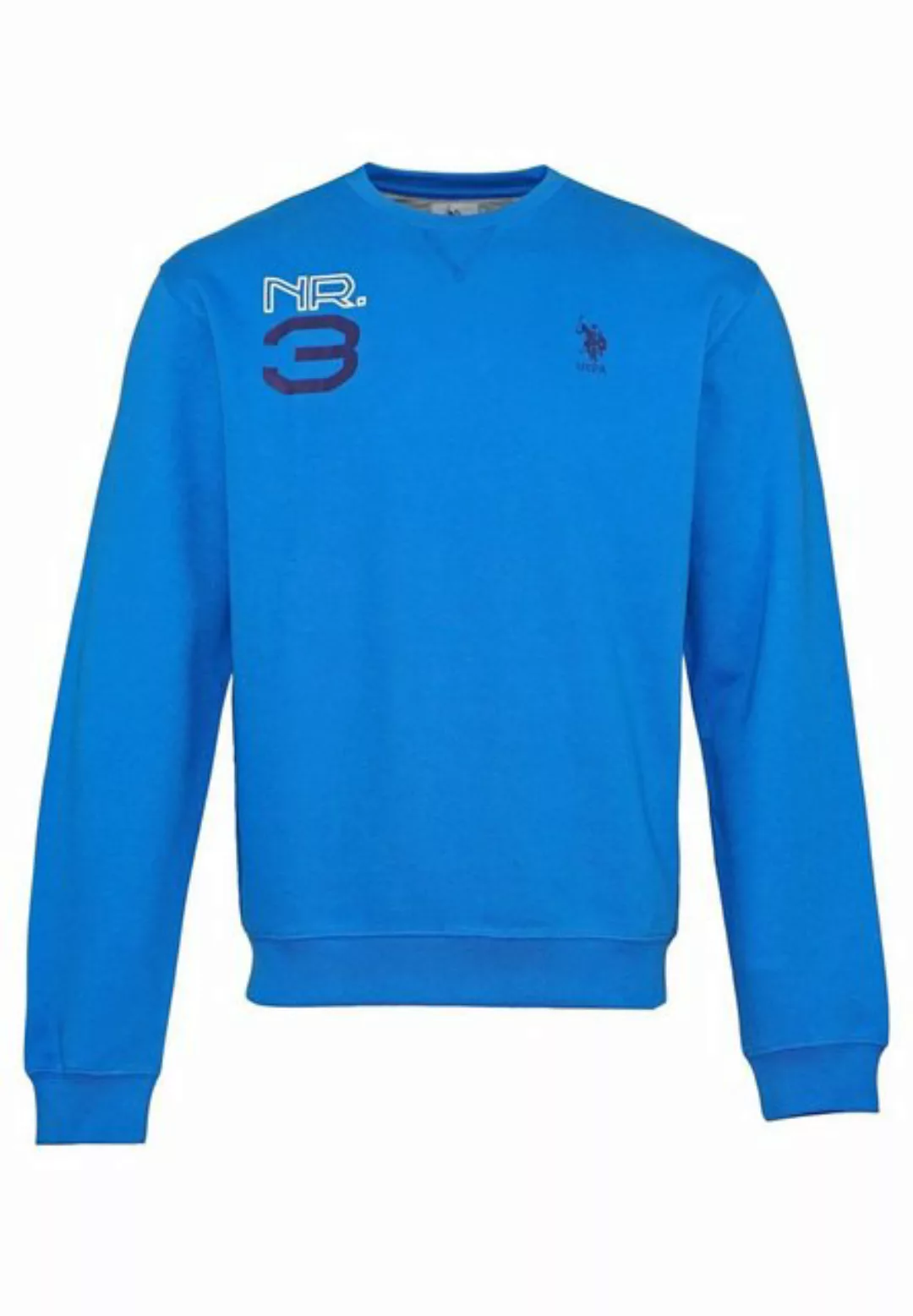 U.S. Polo Assn Sweatshirt Pullover Sweatshirt Pro Rundhals günstig online kaufen
