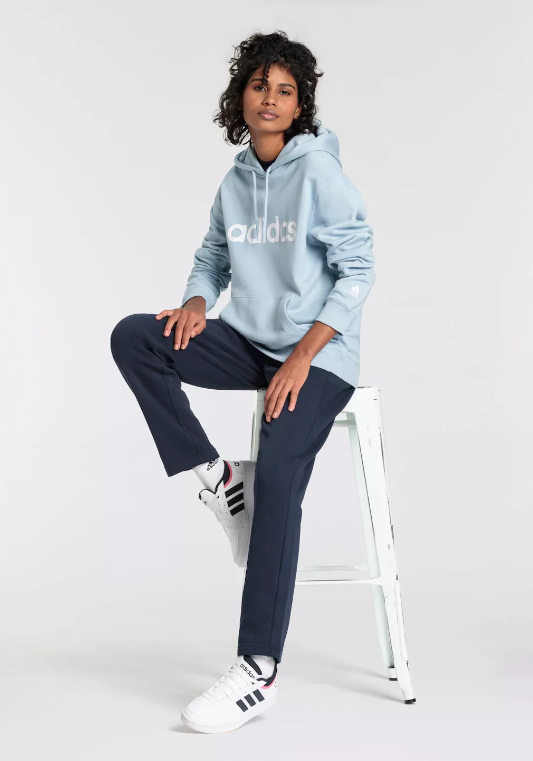 adidas Sportswear Kapuzensweatshirt "W LIN FT HD" günstig online kaufen