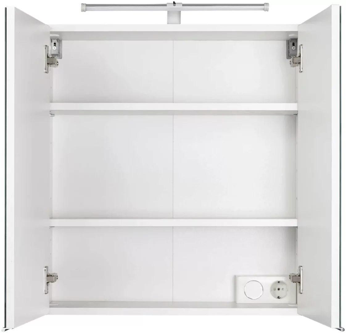 HELD MÖBEL Spiegelschrank "Turin", Breite 60 cm, mit LED-Aufbauleuchte günstig online kaufen