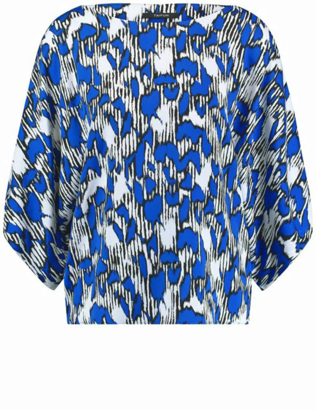 Taifun Kurzarmbluse Oversized-Blusenshirt mit Fledermausärmeln günstig online kaufen