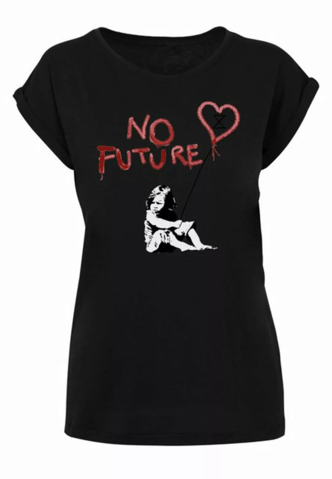 Merchcode T-Shirt Merchcode Damen Ladies No Future T-Shirt (1-tlg) günstig online kaufen