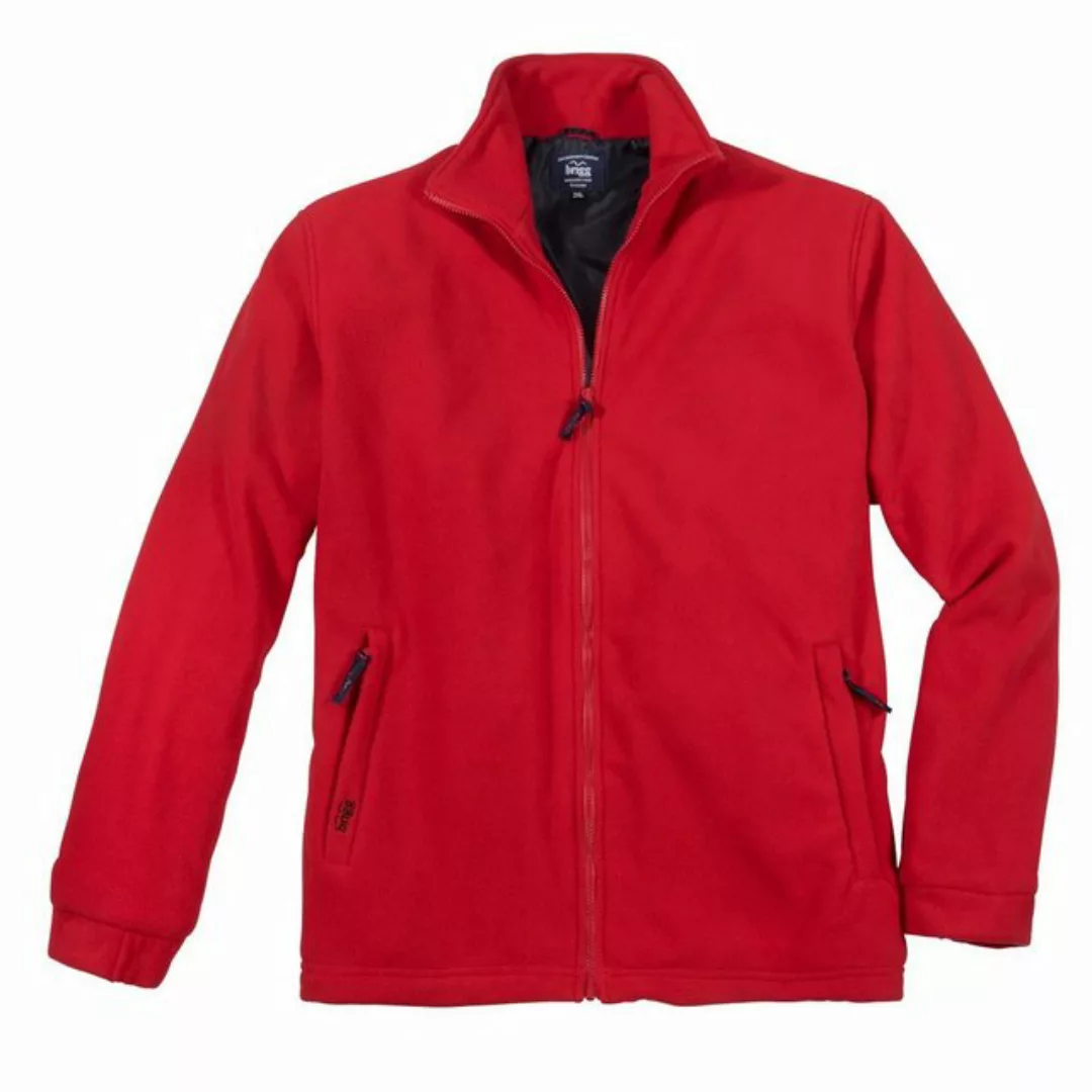 Brigg Fleecejacke Brigg Fleecejacke rot große Größen günstig online kaufen