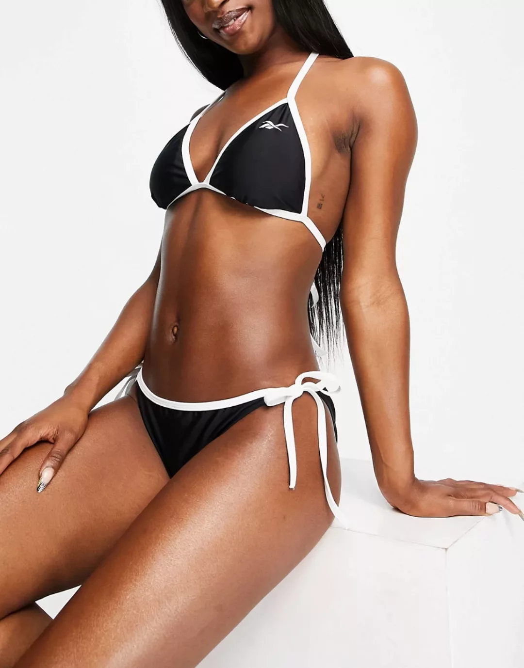 Reebok – Bikini in Schwarz günstig online kaufen