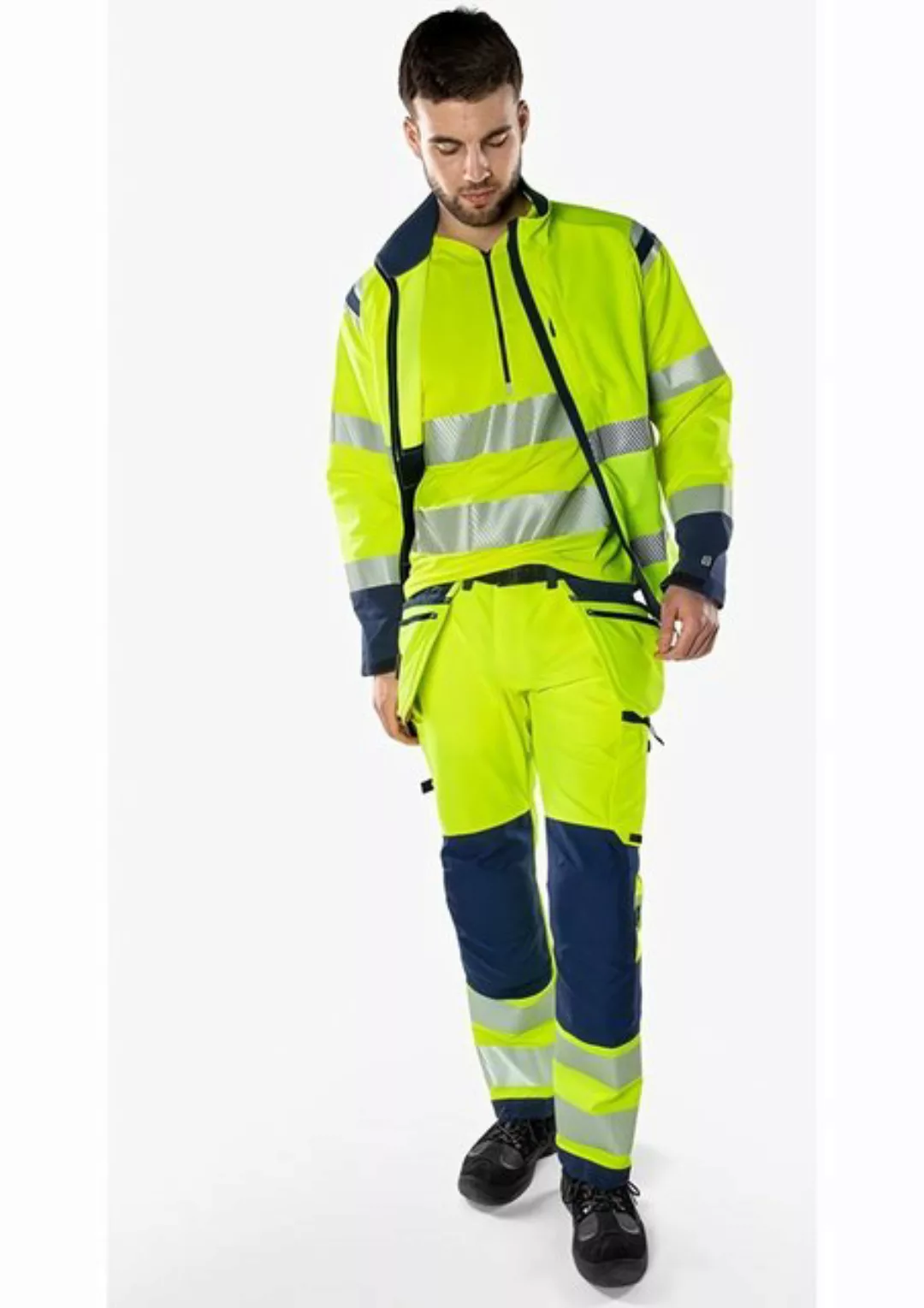 Fristads Warnschutz-Shirt High Vis Jacke Kl. 3 4794 Th günstig online kaufen