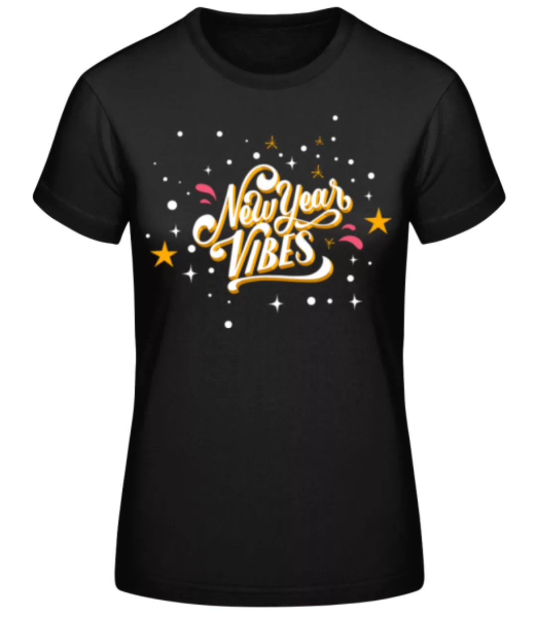 New Year Vibes · Frauen Basic T-Shirt günstig online kaufen