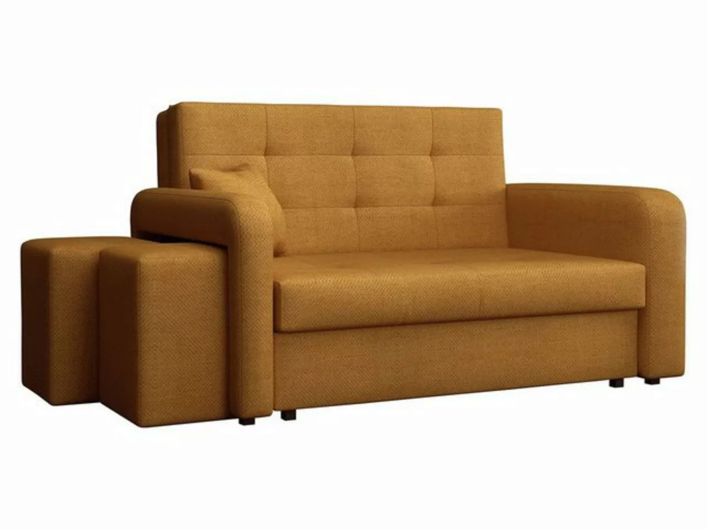 MIRJAN24 Schlafsofa Viva Home II, mit Polsterhocker (2 Stück), 2 Sitzer, mi günstig online kaufen