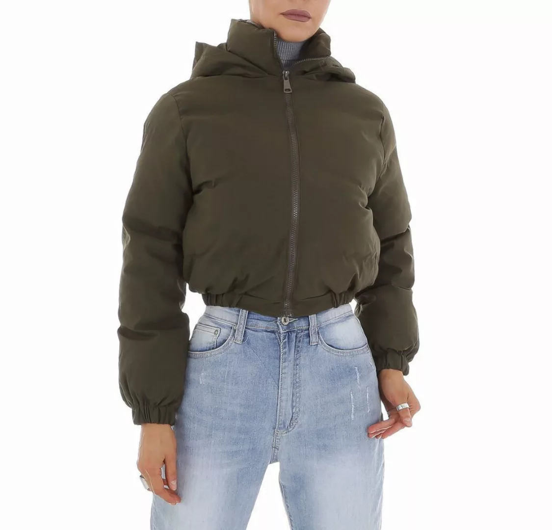 Ital-Design Steppjacke Damen Freizeit (87256569) Kapuze Gefüttert Winterjac günstig online kaufen