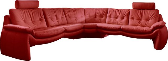 PLACES OF STYLE Ecksofa "Luna L-Form", in einzigartiger Optik günstig online kaufen