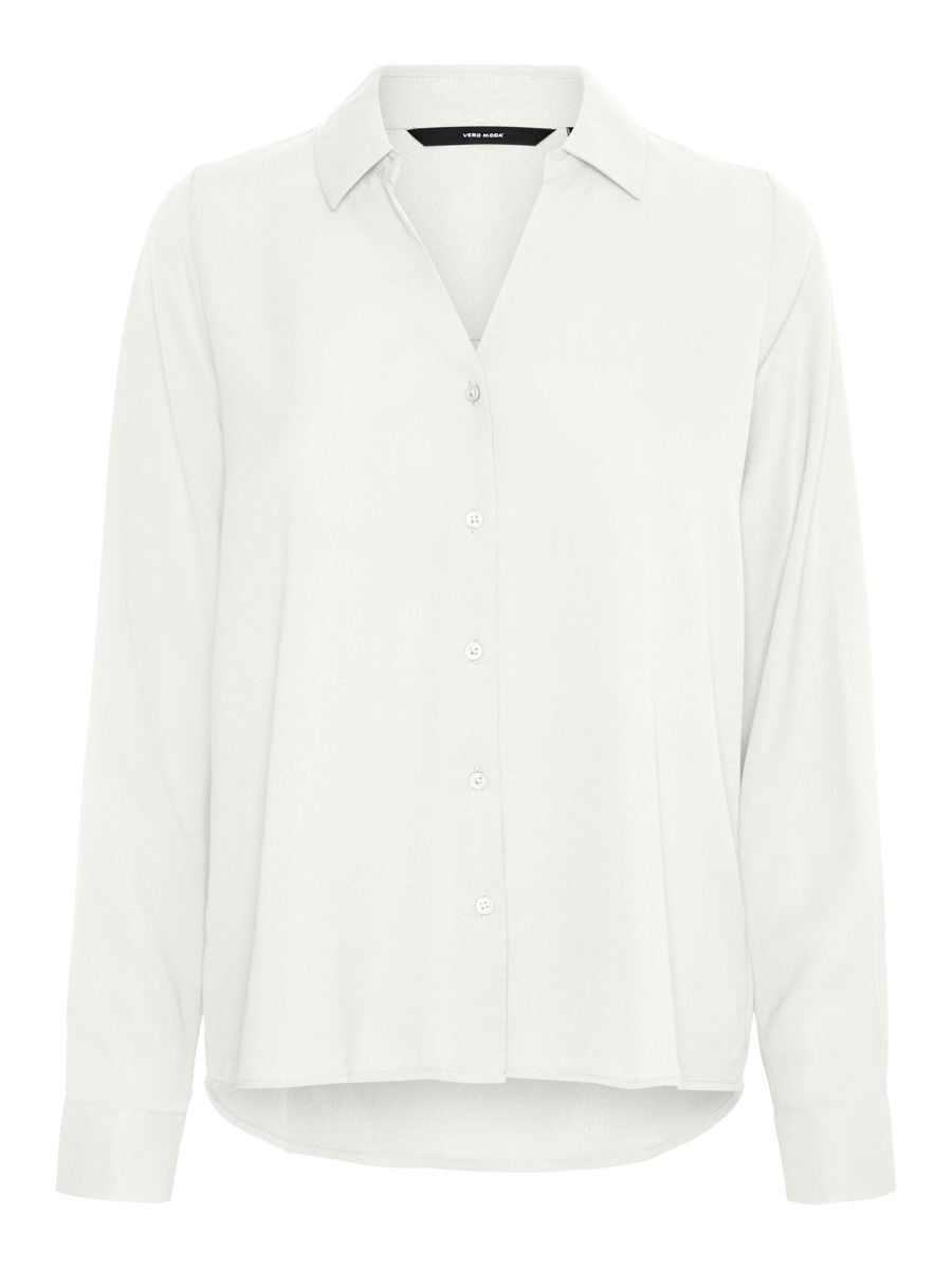 VERO MODA Langärmeliger Hemd Damen White günstig online kaufen