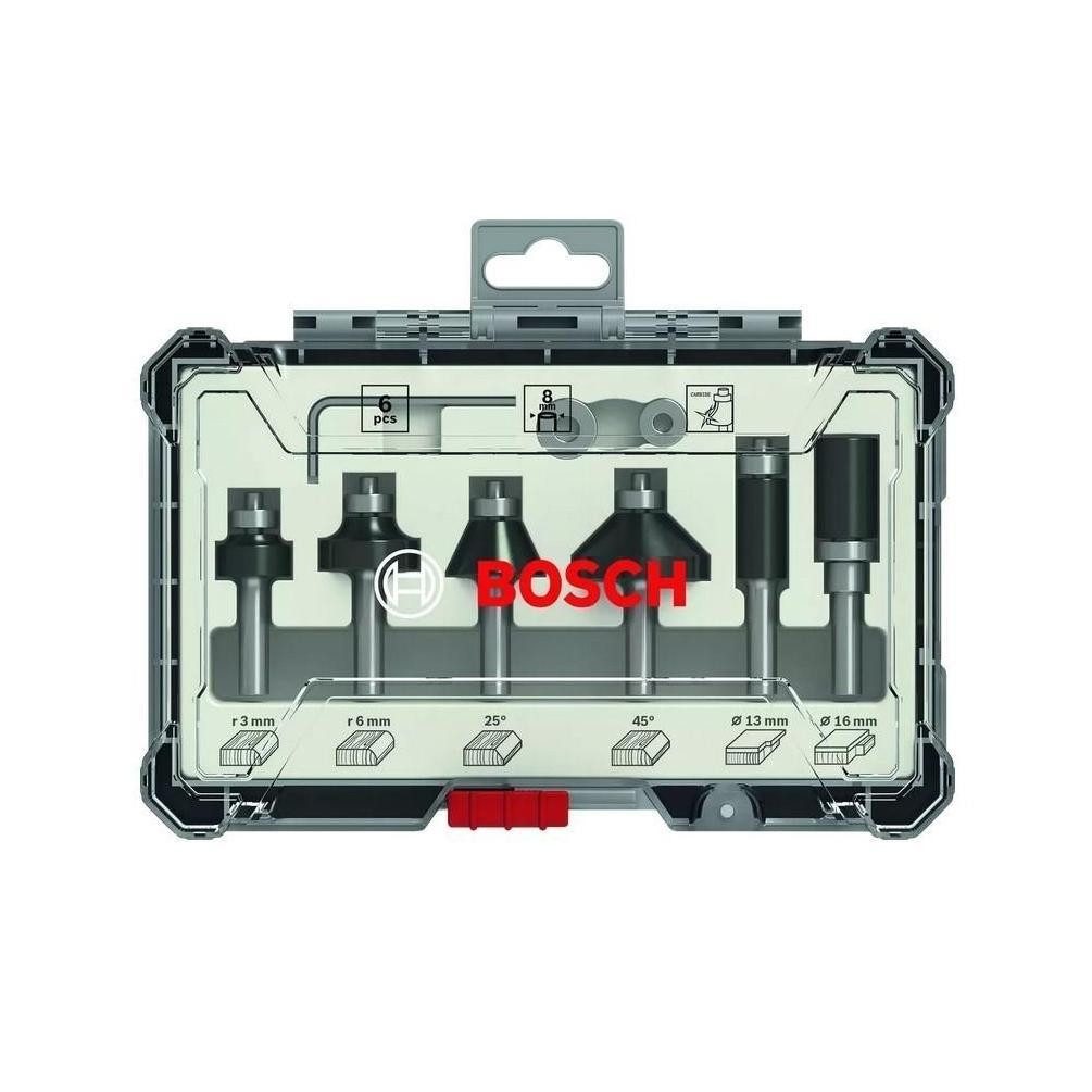 BOSCH Kantenfräser 6-teiliges Rand- und Kantenfräser-Set günstig online kaufen