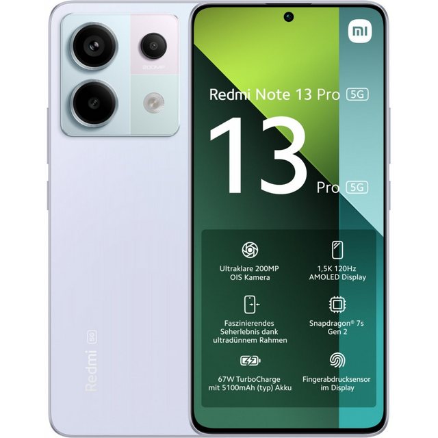 Xiaomi Redmi Note 13 Pro Smartphone günstig online kaufen